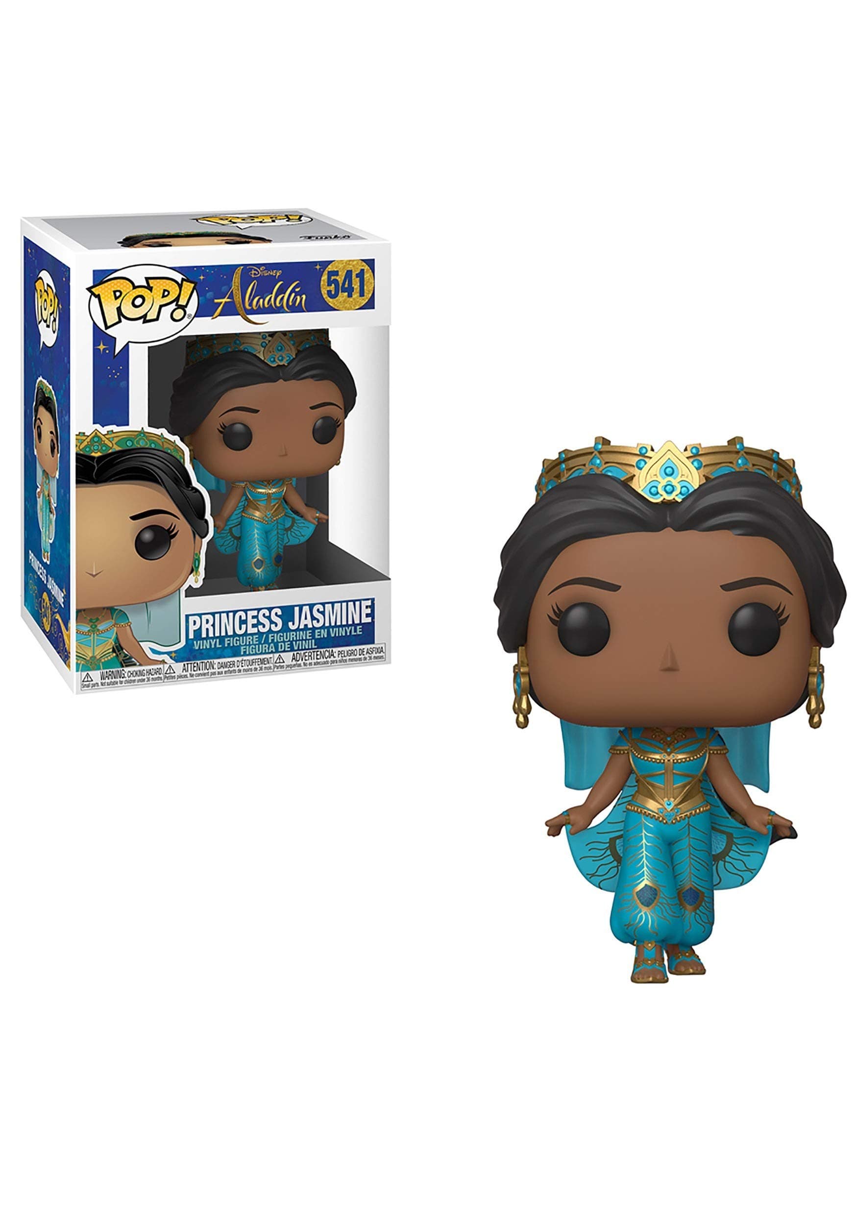 POP! Vinyl: Disney: Aladdin - Jasmine - Collectible Vinyl Figure - Gift Idea - Official Merchandise - for Kids & Adults - Movies Fans - Model Figure for Collectors and Display