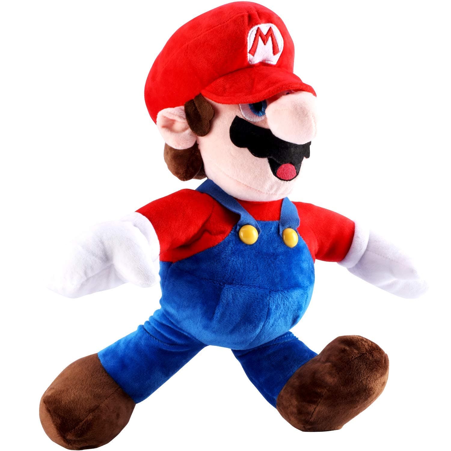 FAIRZOO Super Mario Plush, Mario Soft Stuffed Plush Toy Red - 13"