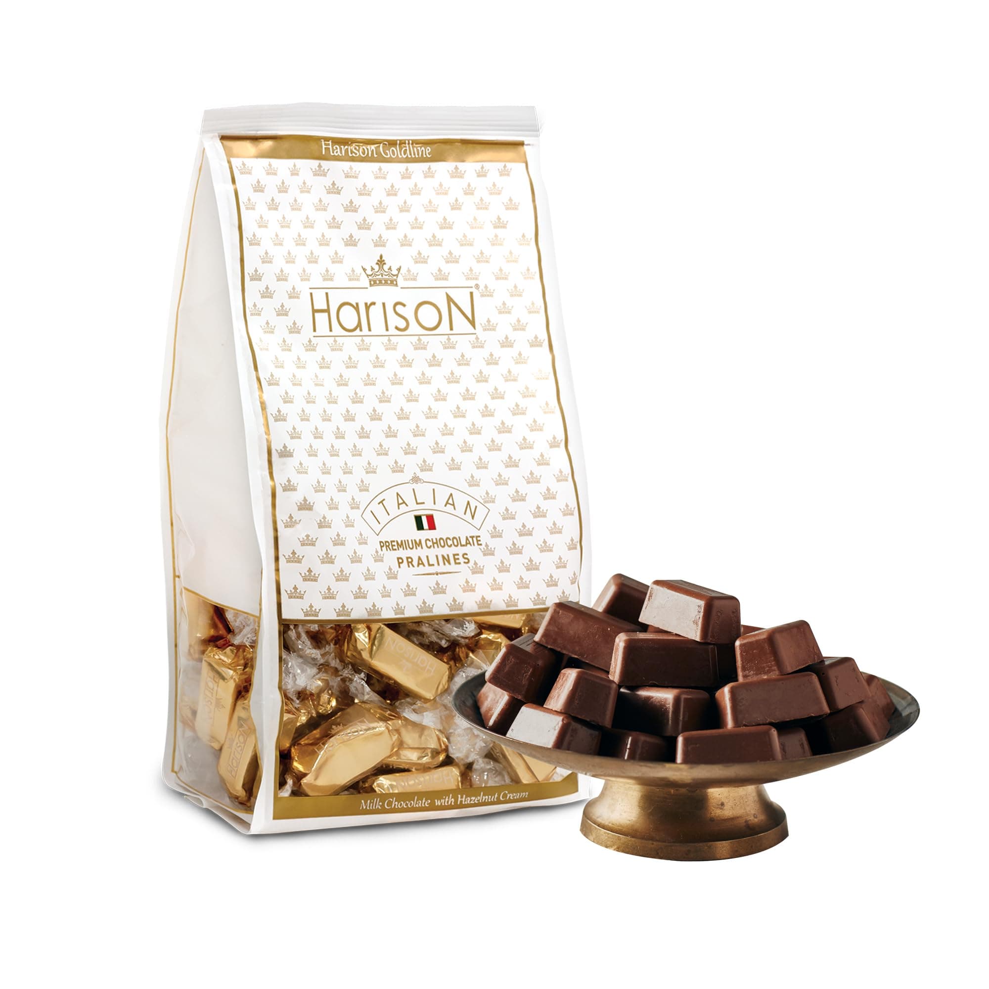 Harison Italian Chocolate Gold Line Pralines | Gourmet Chocolate Assortment |...