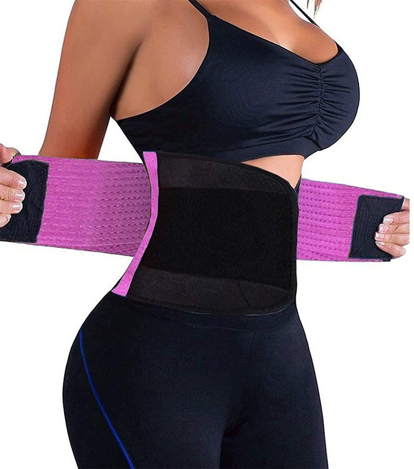 ChongErfei Waist Trainer Belt for Women Waist Cincher Trimmer Slimming Body Shaper Sport Girdle Belt
