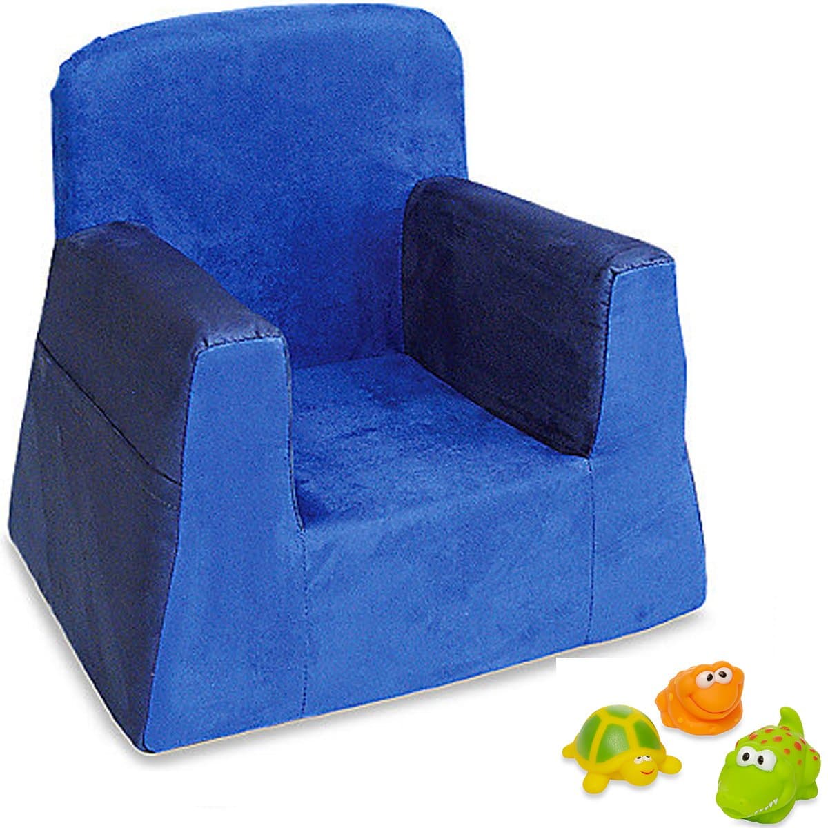 Set of Baby Jungle and Blue Kolin Little Reader Chair