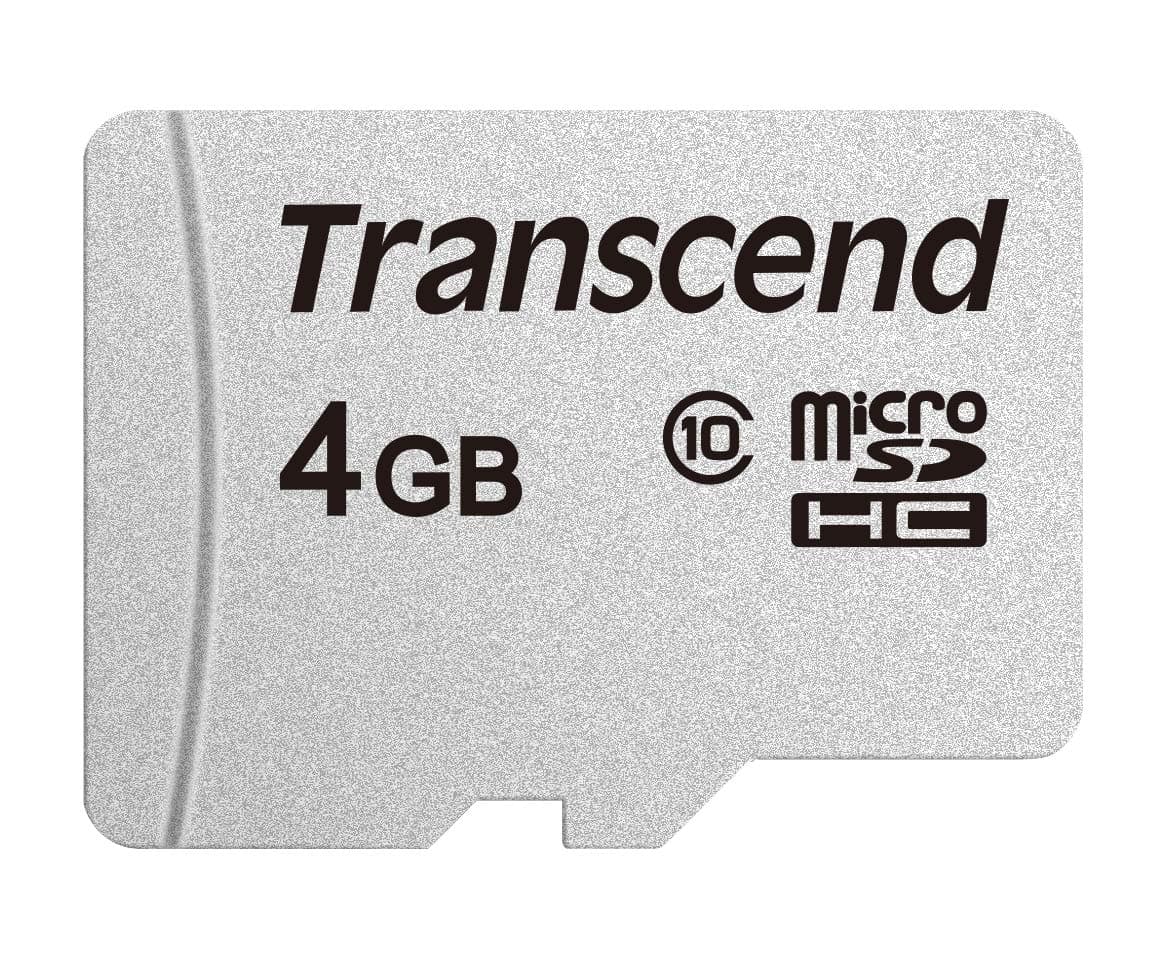 4GB microSDHC 300S Class 10 Memory Card with up to 95/45 MB/s (for Smartphones, Digital Camers and Nintendo Switch Consoles) without SD Adapter TS4GUSD300S