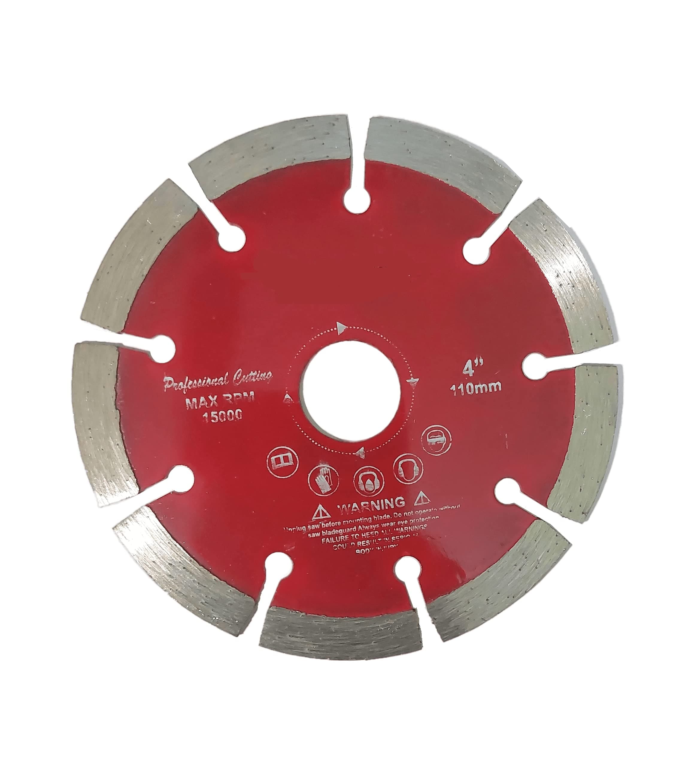 Gadget Deals Diamond Saw marble Blade 4 Inch (110mm) for Cutting Dry or Wet Marble, Wall, Granite, Concrete Cutter (1)