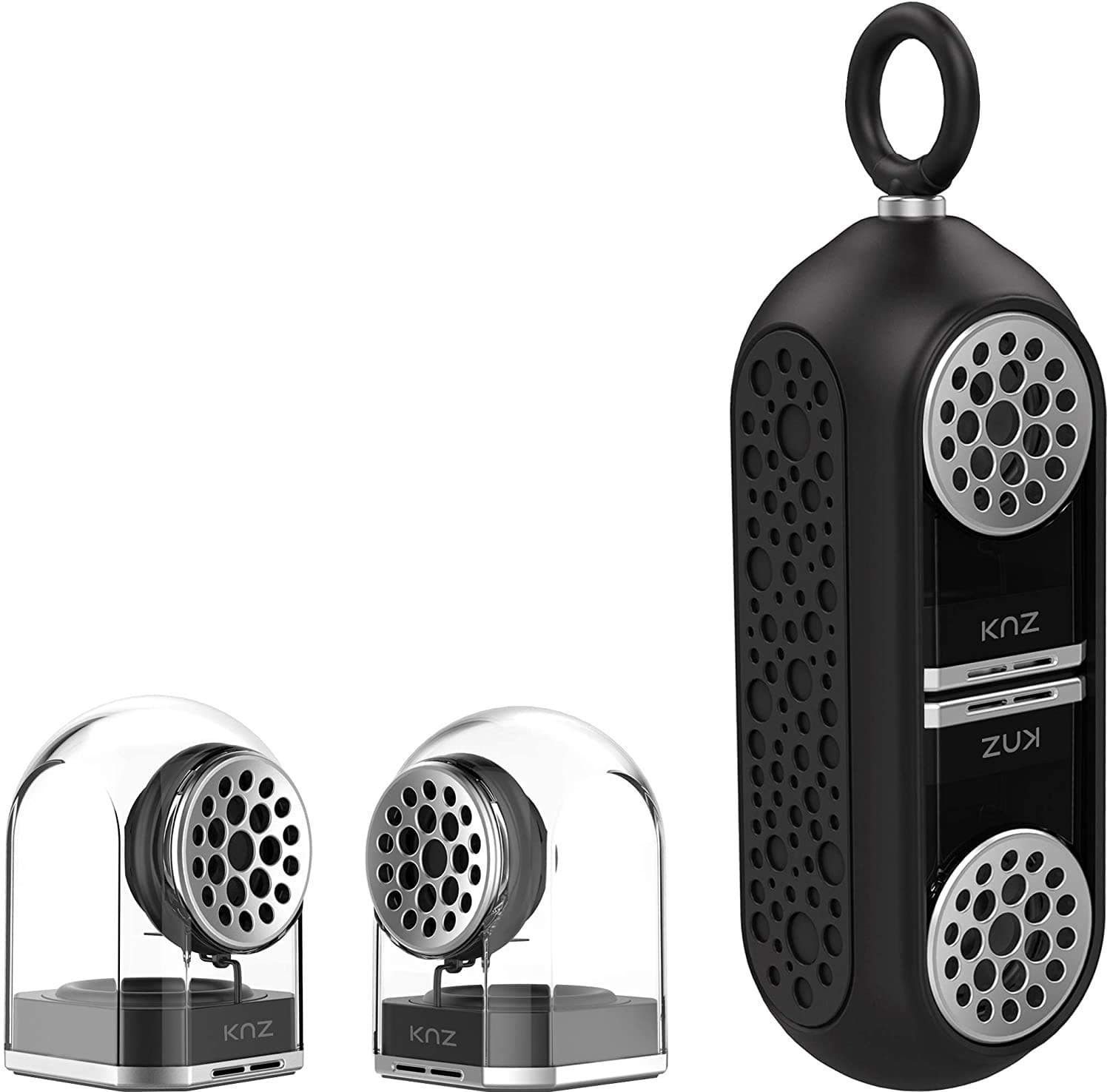 KNZ GoDuo 5 Watt Truly Wireless Bluetooth Portable Speaker (Black)