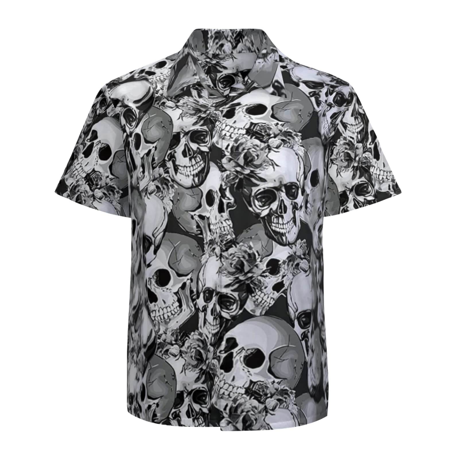 Men's Hawaiian Shirt Casual Short Sleeve Button Down Tropical Holiday Beach Shirts