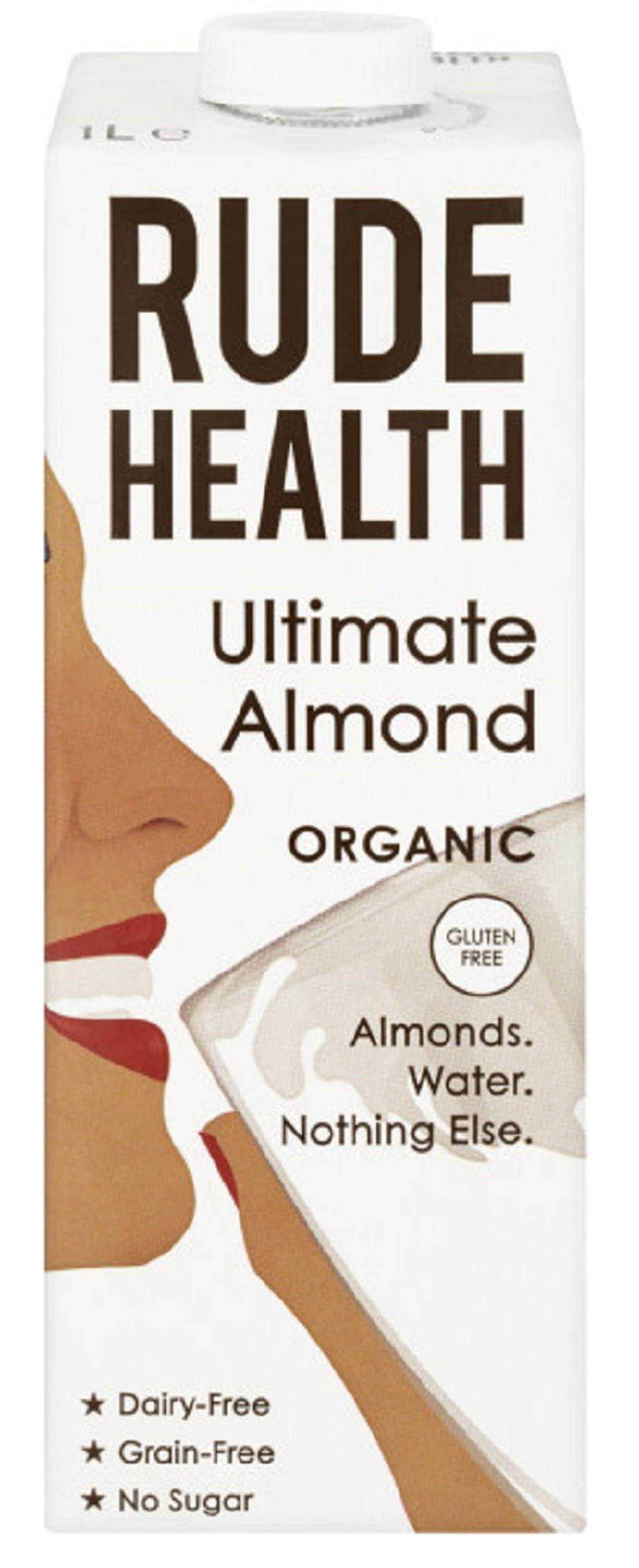 Organic Almond Milk 1ltr (Pack of 6)