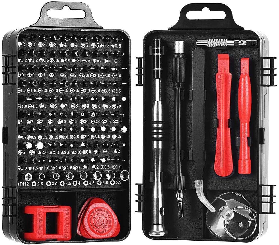 Precision Screwdriver Set,ShowTop 110 in 1 Magnetic Screwdriver Repair Tool Kit for iPhone Series/Mac/iPad/Xbox Series/PS3/PS4/Switch/Eyeglasses/Watch,Cellphone/PC/Electronic