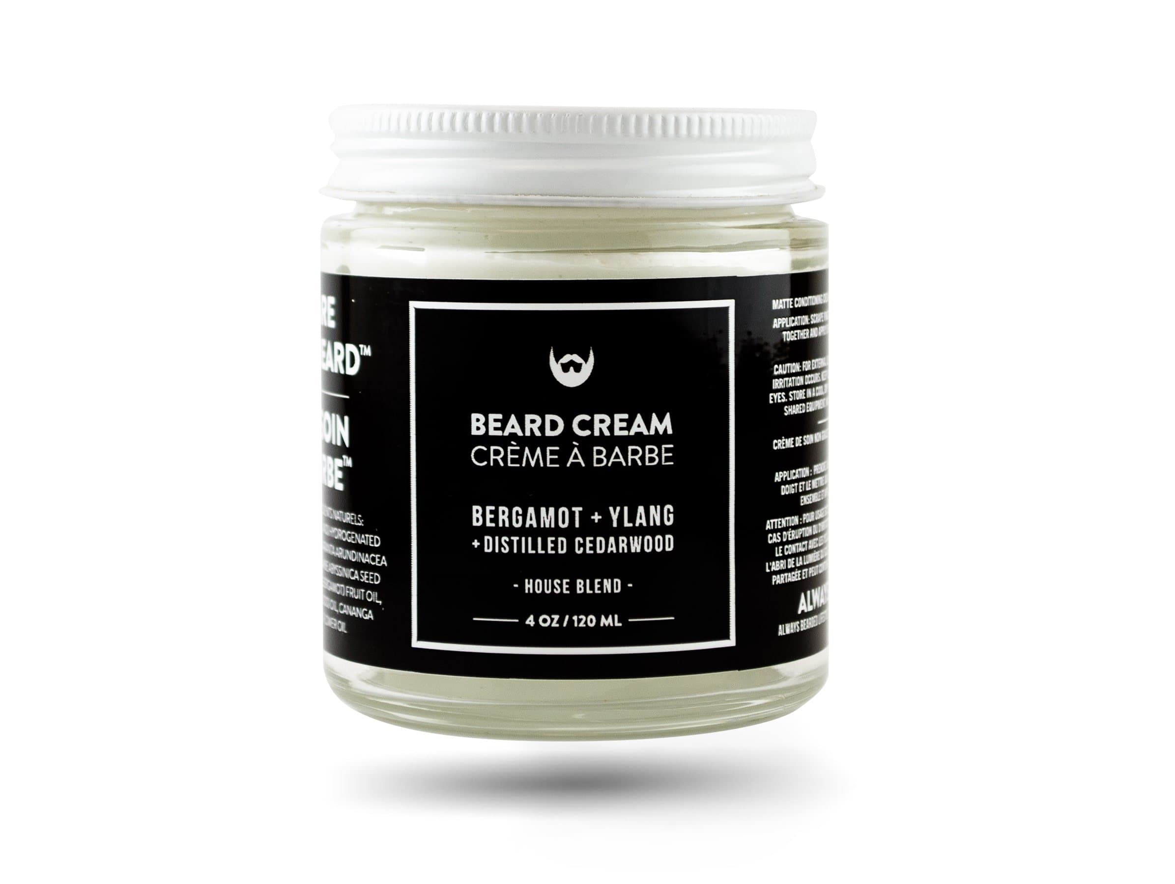 ALWAYS BEARDED LIFESTYLE Bergamot Ylang Cedar Beard Cream, 120 ML