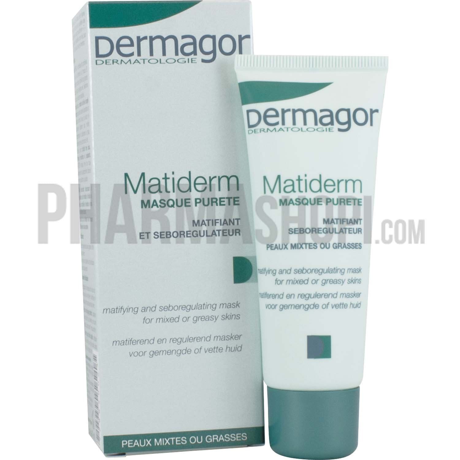 Dermagor Matiderm Matifying And Seboregulating Mask 40ml