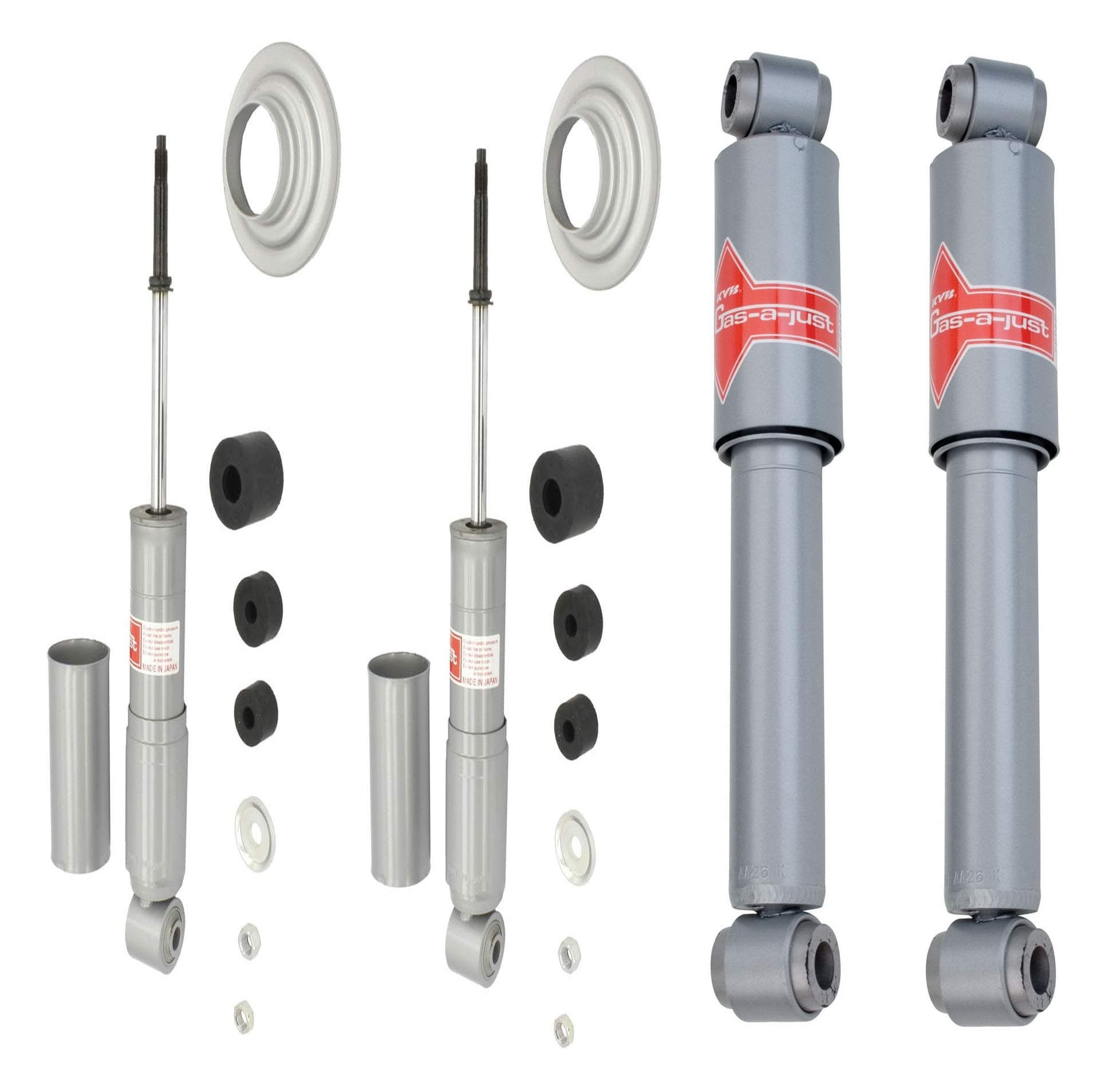 Newparts Front Suspension Struts & Rear Shock Absorbers Kit For Triumph Spitfire