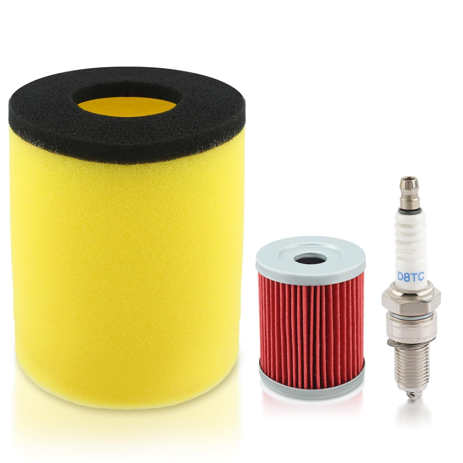 AUTOKAY Air Oil Filter Fits for Suzuki 1987-2001 Quadrunner 250 1991-2002 King Quad 300