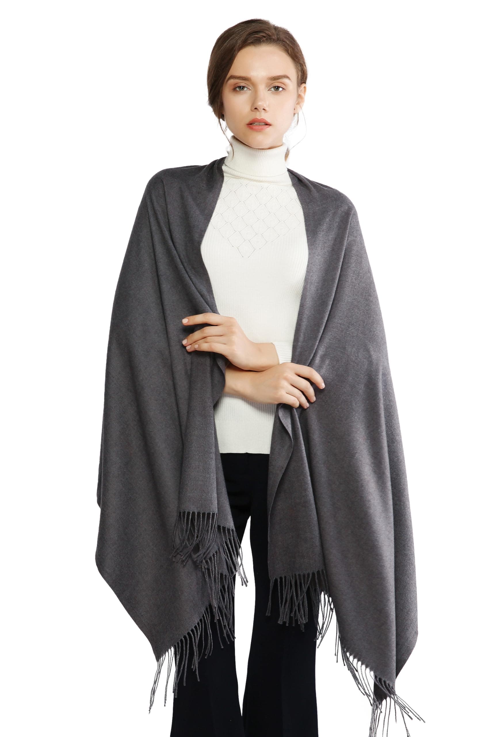 Women's Scarf Pashmina Shawls and Wraps for Evening Dress Bridesmaid Wedding Bridal Winter Warm Long Large Scarves