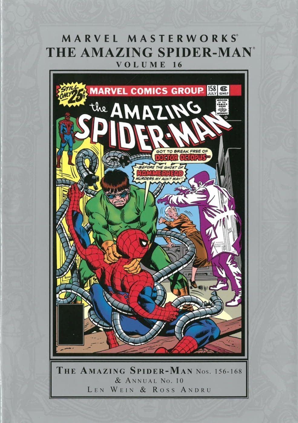 Marvel Masterworks: The Amazing Spider-man - Volume 16 (Marvel Masterworks: The Amazing Spider-Man, 16) Hardcover – 22 April 2014