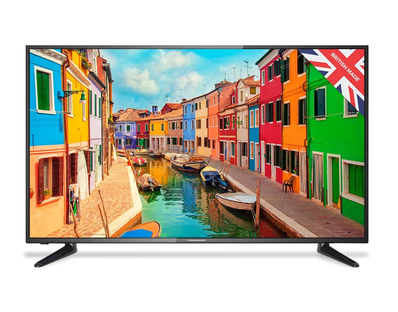 FERGUSON 50 Inch Full HD LED TV with Freeview HD, 3 x HDMI, USB 2.0 - Easy to Set Up & Operate - British Manufacturer - F50238T2 [Energy Class A]