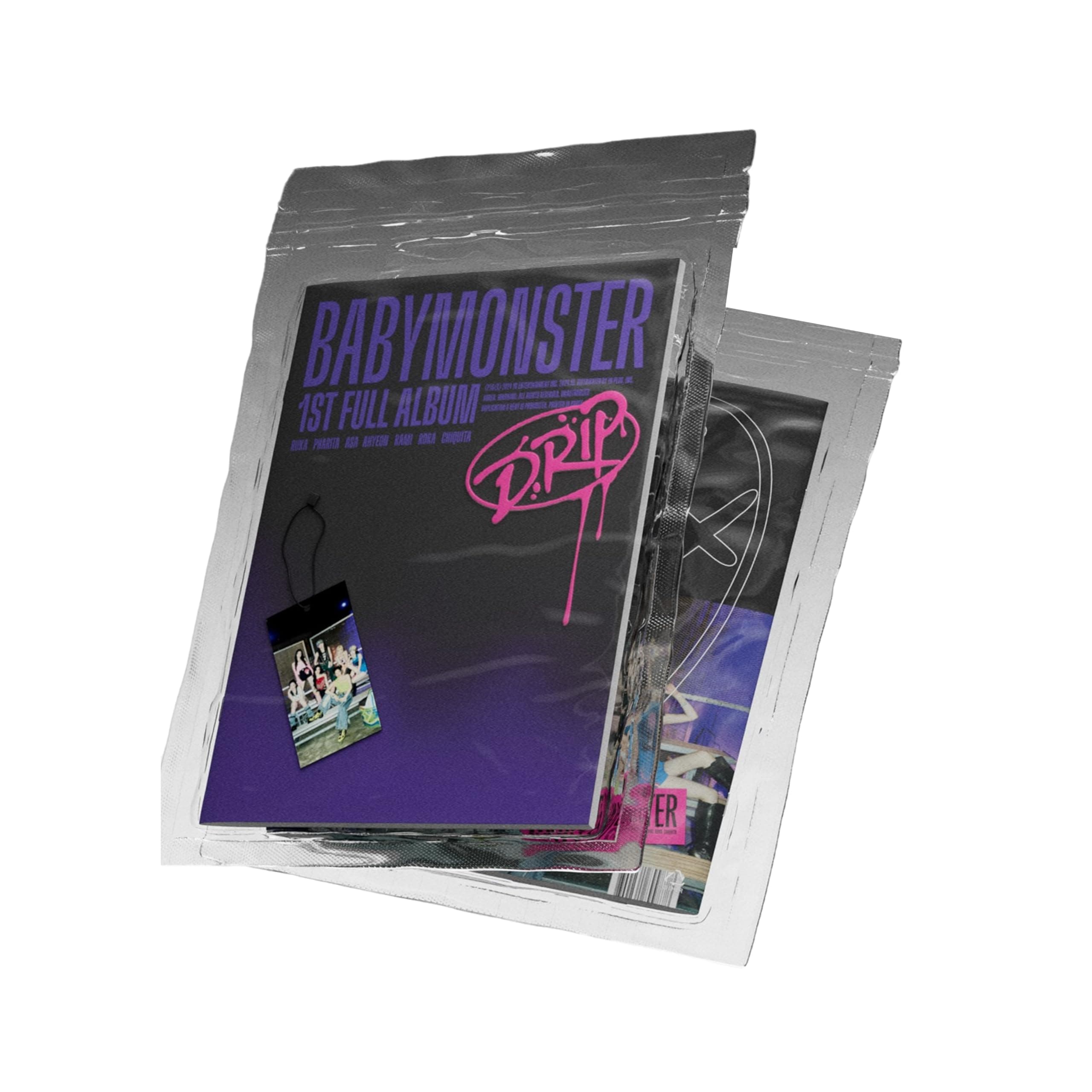 BABYMONSTER 1st FULL ALBUM [DRIP] Photobook ZIP LOCK Version