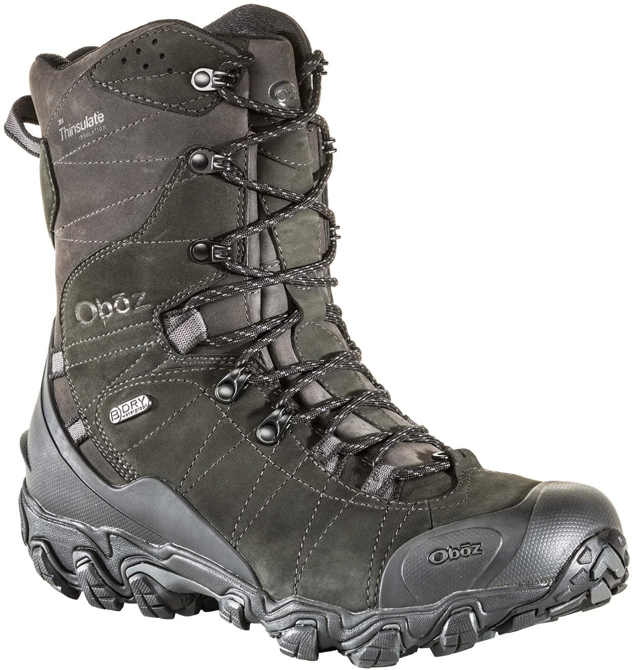 Men's Bridger 10" Insulated B-Dry Waterproof Hiking Boots