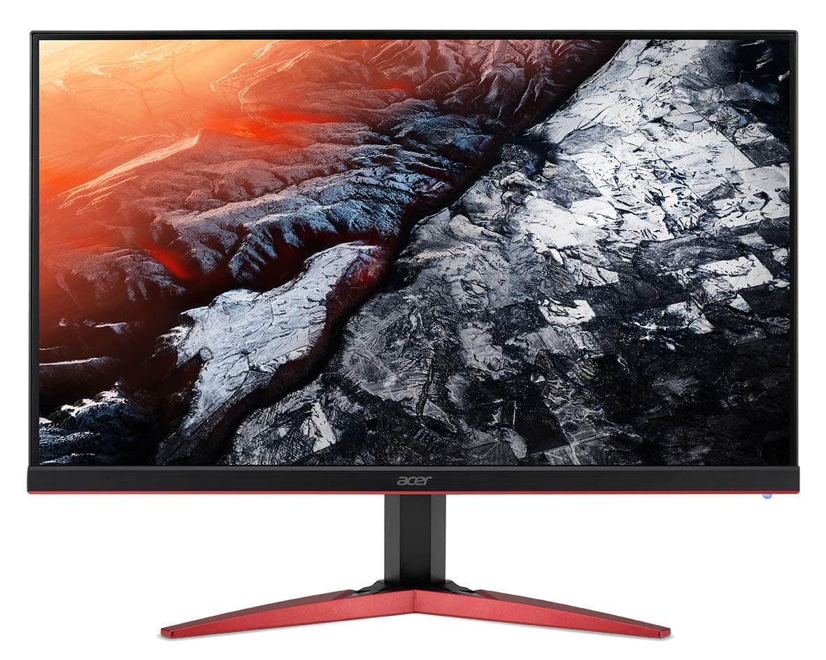 Acer 27 inch 144Hz 1MS Full HD TN Panel Gaming Monitor I 400 Nits Brightness I Zero Frame Design I AMD Free Sync I Stereo Speakers (KG271C)