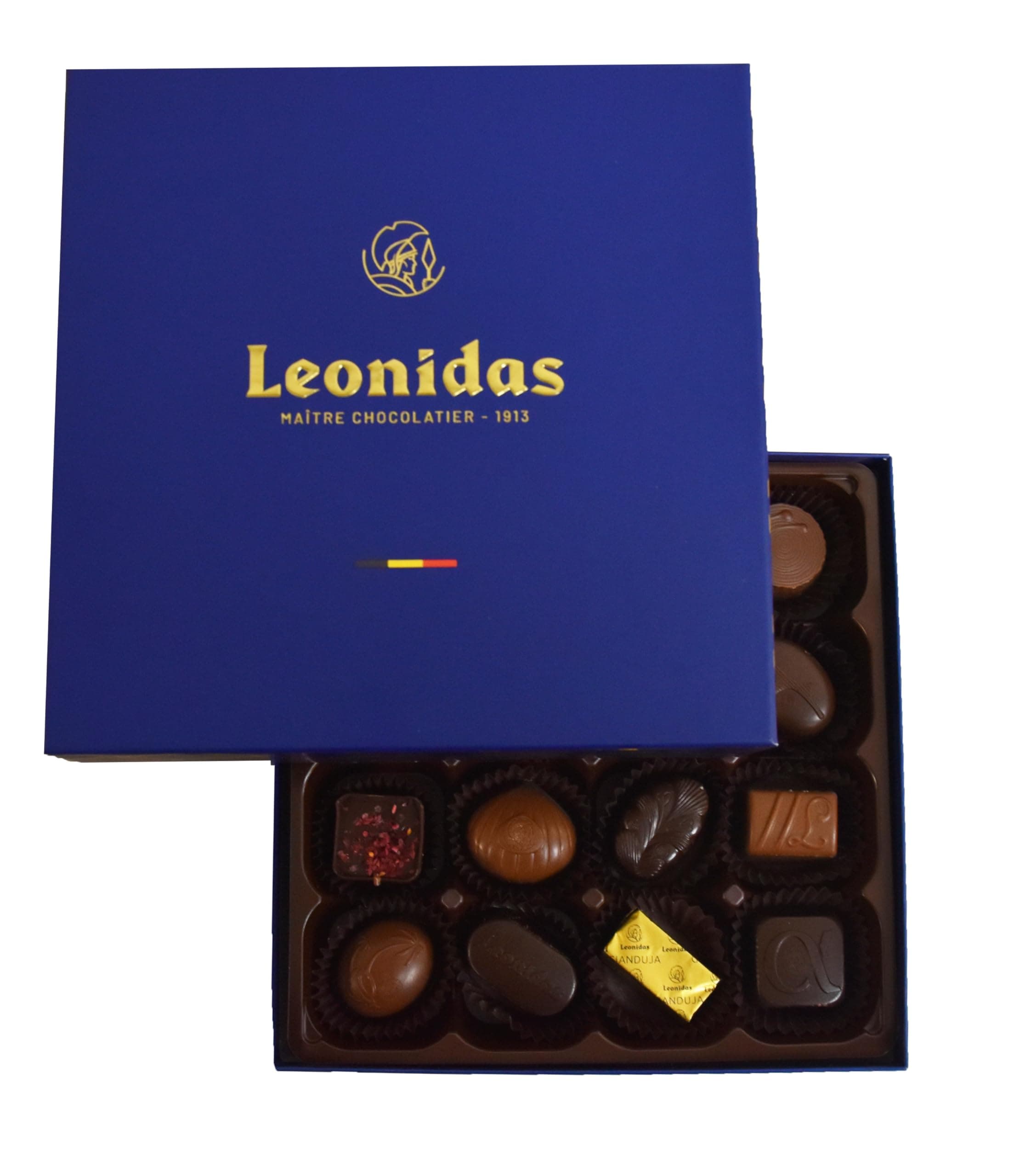 Leonidas Chocolates - Heritage Collection - Santiago Gift Box (Blue) (Classic Blue)