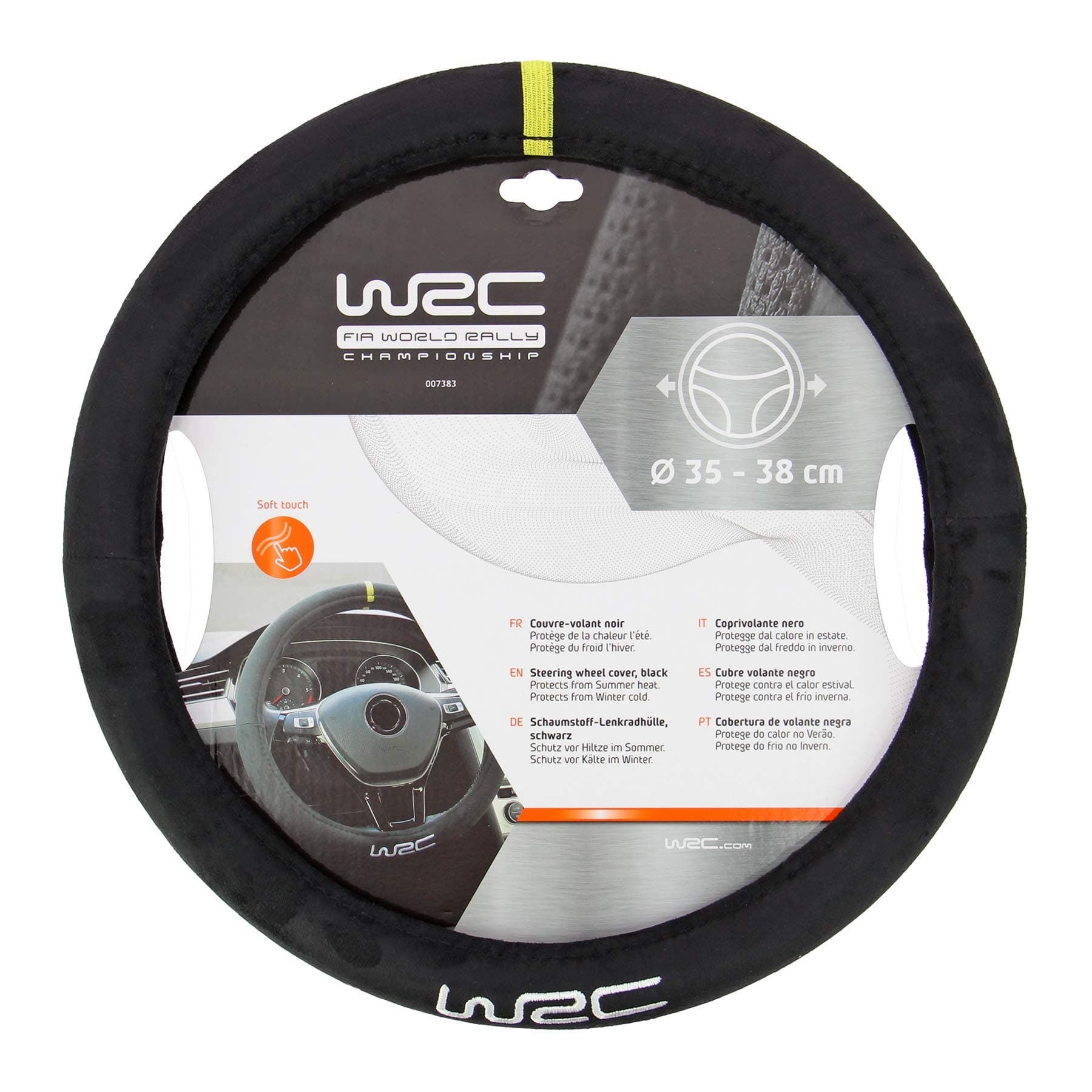 WRC 007383 Racing Steering Wheel Cover