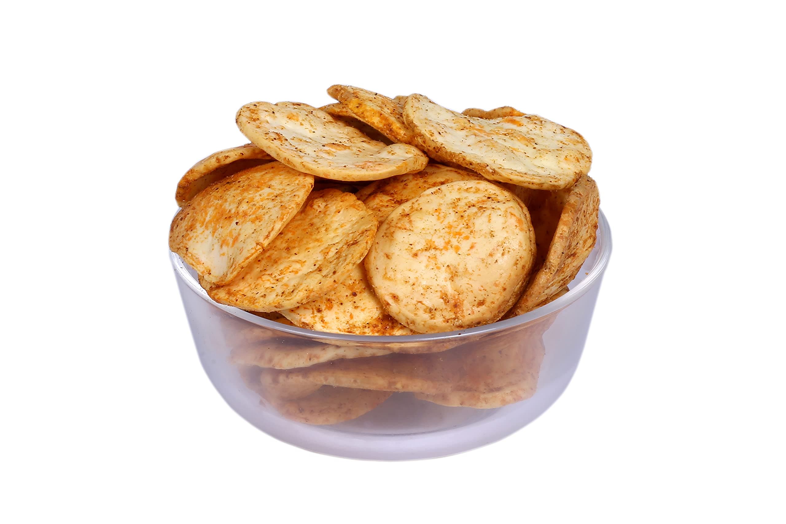 P P Foods Roasted Potato Wafer Lal Mirchi/Roasted Red Chilly Potato Chips 600 gm (Pack Of 3, 200 gm Each) BAKED CHIPS/NON-FRIED