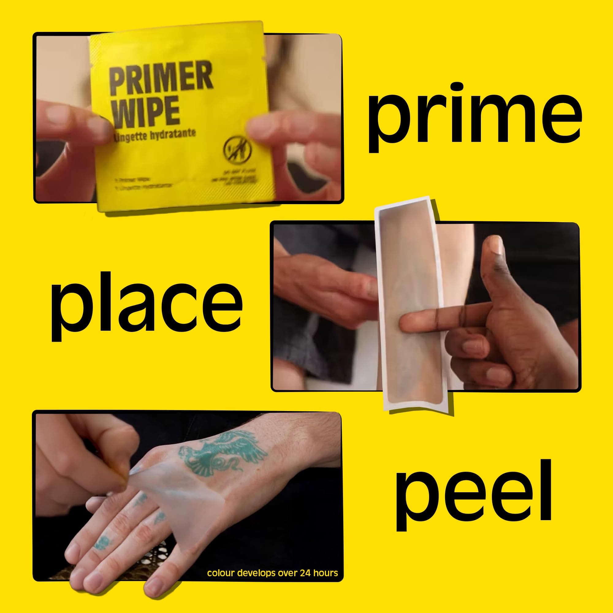 Inkbox Temporary Tattoos, Semi-Permanent Tattoo, One Premium Easy Long Lasting, Waterproof Temp Tattoo with For Now Ink - Lasts 1-2 Weeks, Flower Tattoo, 5 x 2 in, Floresco