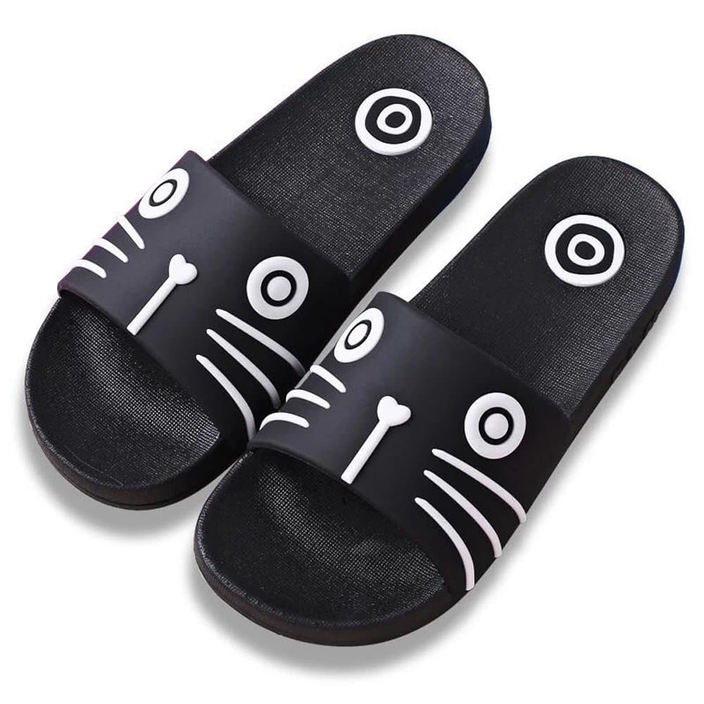 Women's Cute Animal Non-Slip Shower Sandals House Mule Soft Foams Sole Pool Slippers Bathroom Slide Water Shoes