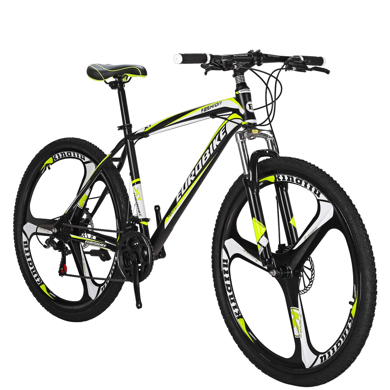 Eurobike 27.5 Inch Wheels Mountain Bike 21 Speed Bicycle Suspension Fork Daul Disc Brakes For adult