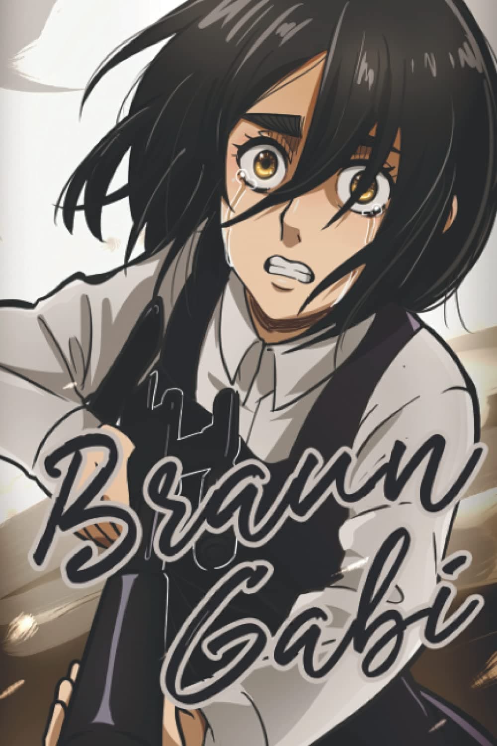 Braun Gabi Notebook: Shingeki no Kyojin: The Final Season (110 Pages, Lined, 6 x 9)