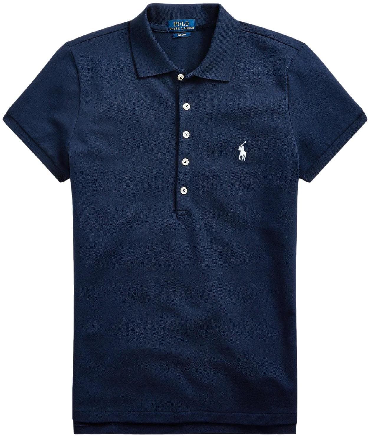 POLO RALPH LAUREN Women's Slim Fit Mesh Polo Shirt