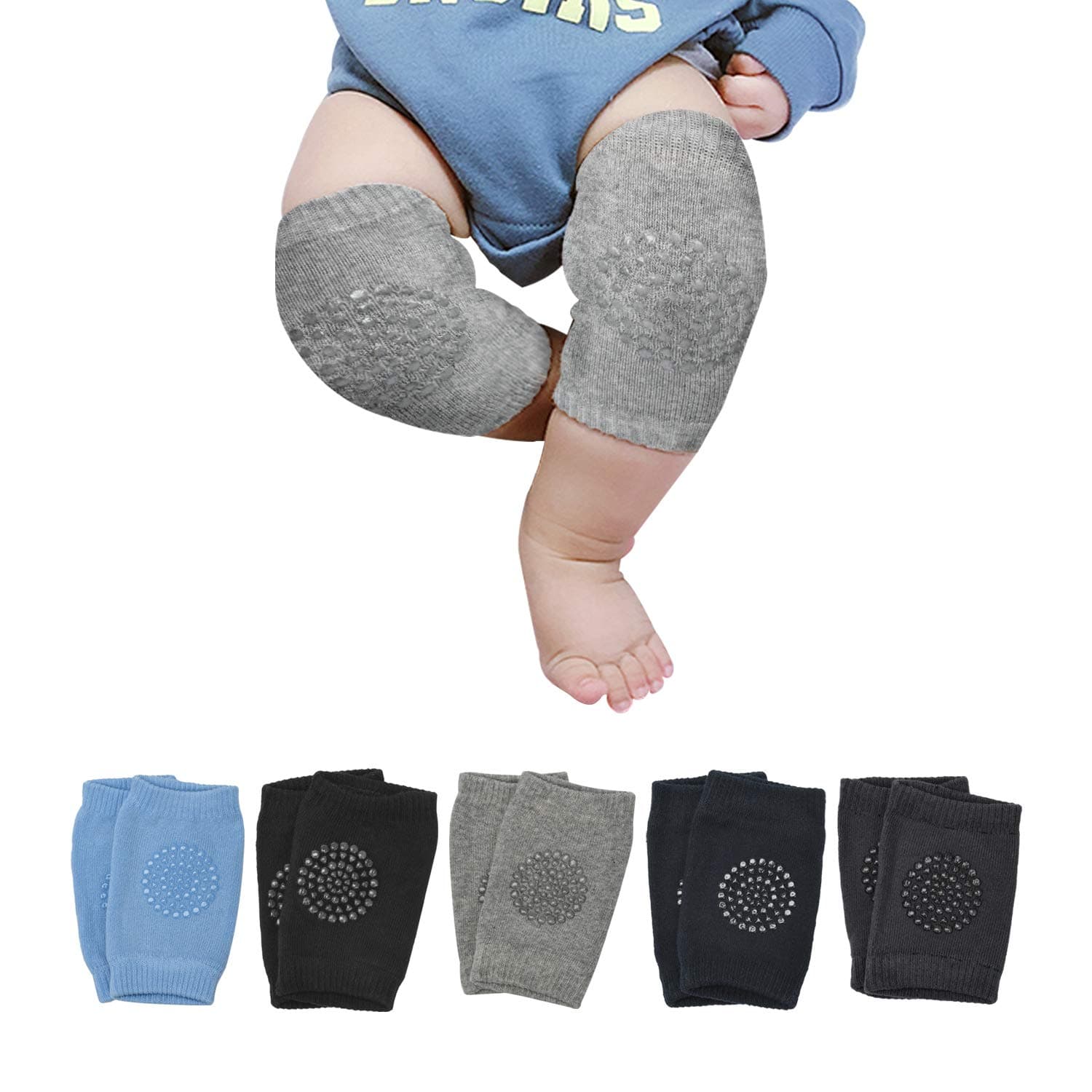 IUMÉBaby Crawling Pads Anti-Slip Knee Protect Baby’s Knee for Crawling