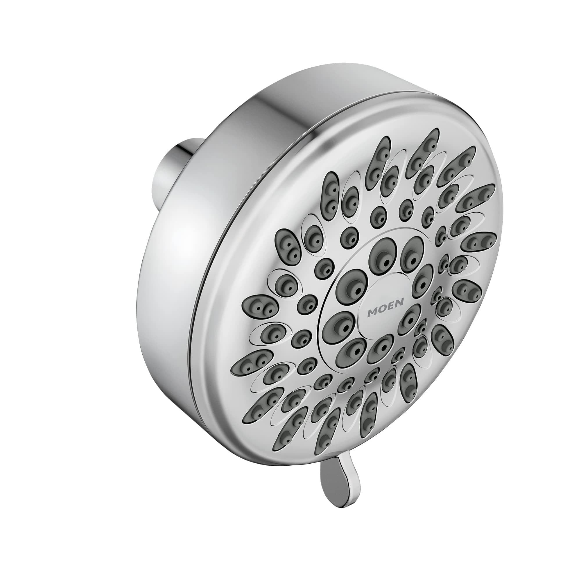 Moen Ignite Chrome Five-function Shower Head With 2.5 GPM High-Pressure Spray, 20090