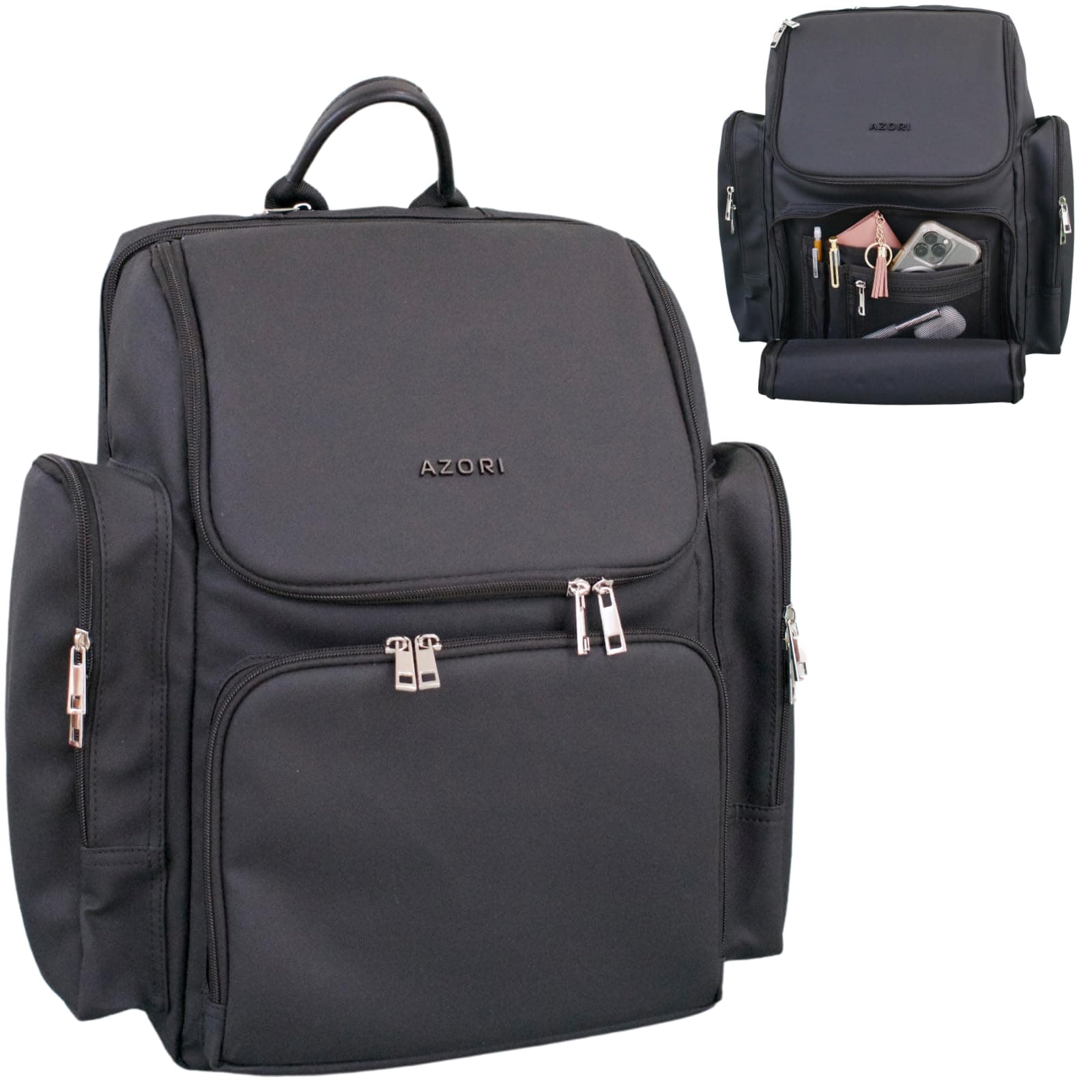 AZORIPickleball Bag | Stylish Pickle Ball Backpack for Women and Men | Paddle Pocket | Pickleball Storage