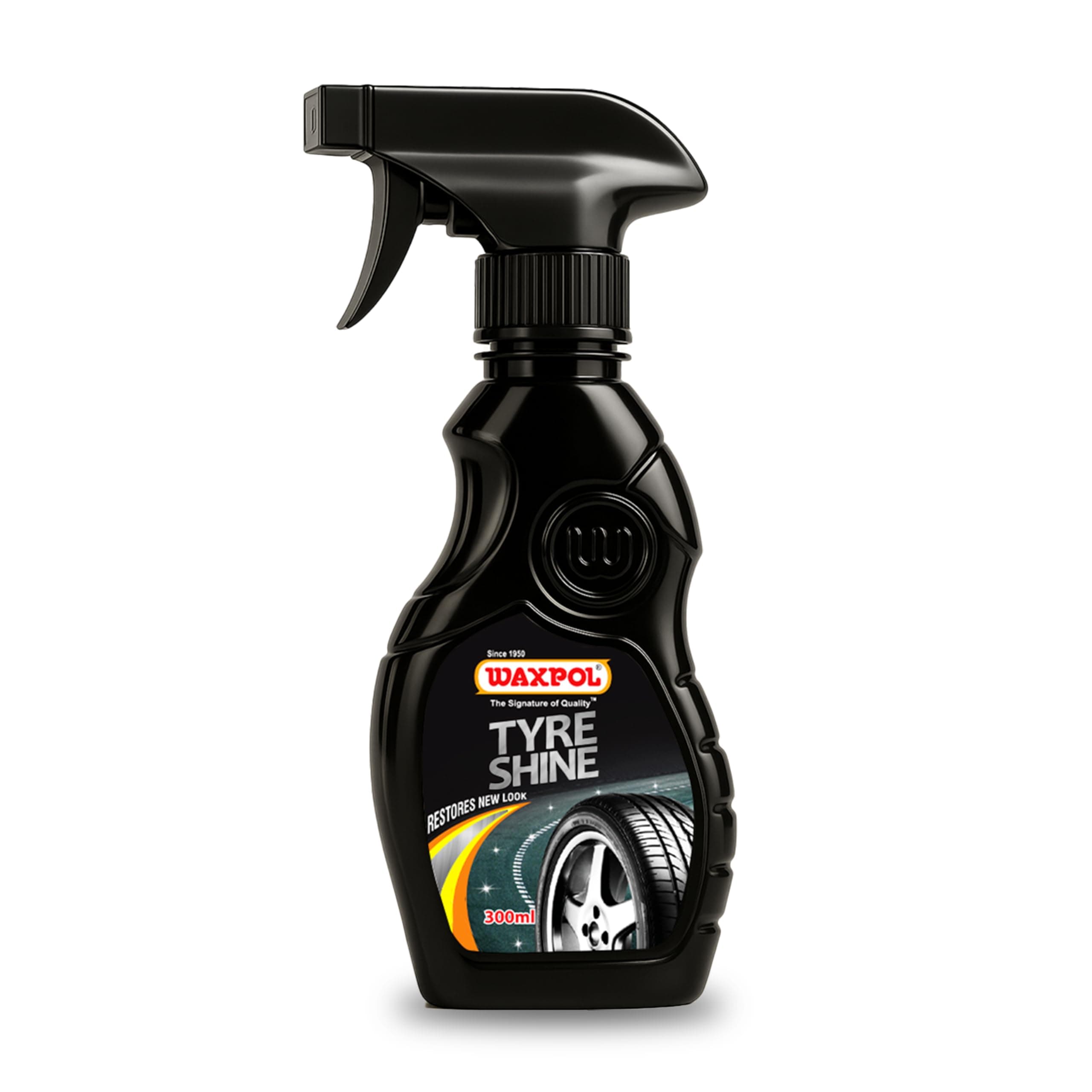 Tyre Shine Spray Polish 300 ml for Long-Lasting Tyre Gloss, Prevents Fading and Cracks