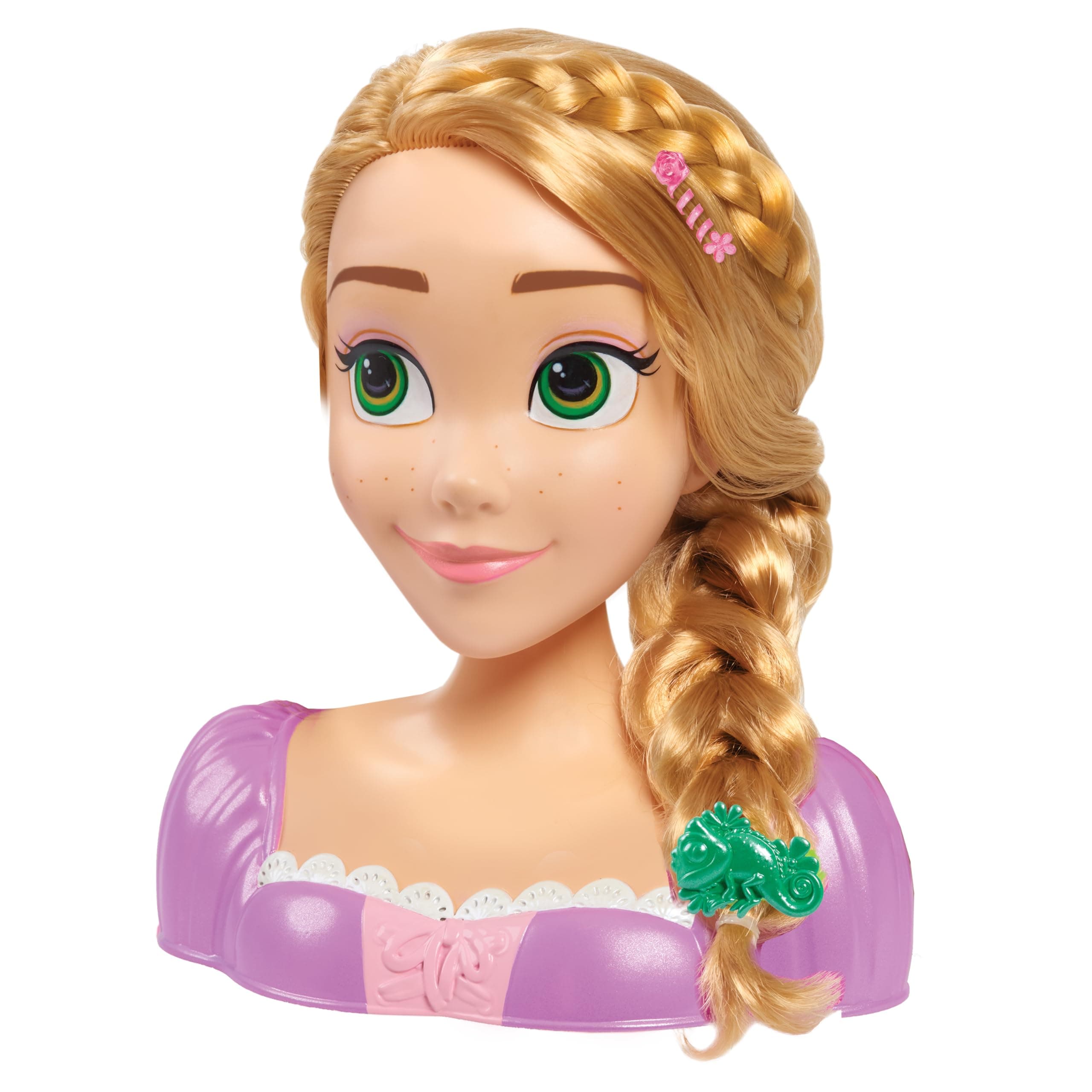 Princess Rapunzel Styling Head, 14-pieces, Pretend Play, Kids Toys for Ages 3 Up by Just Play