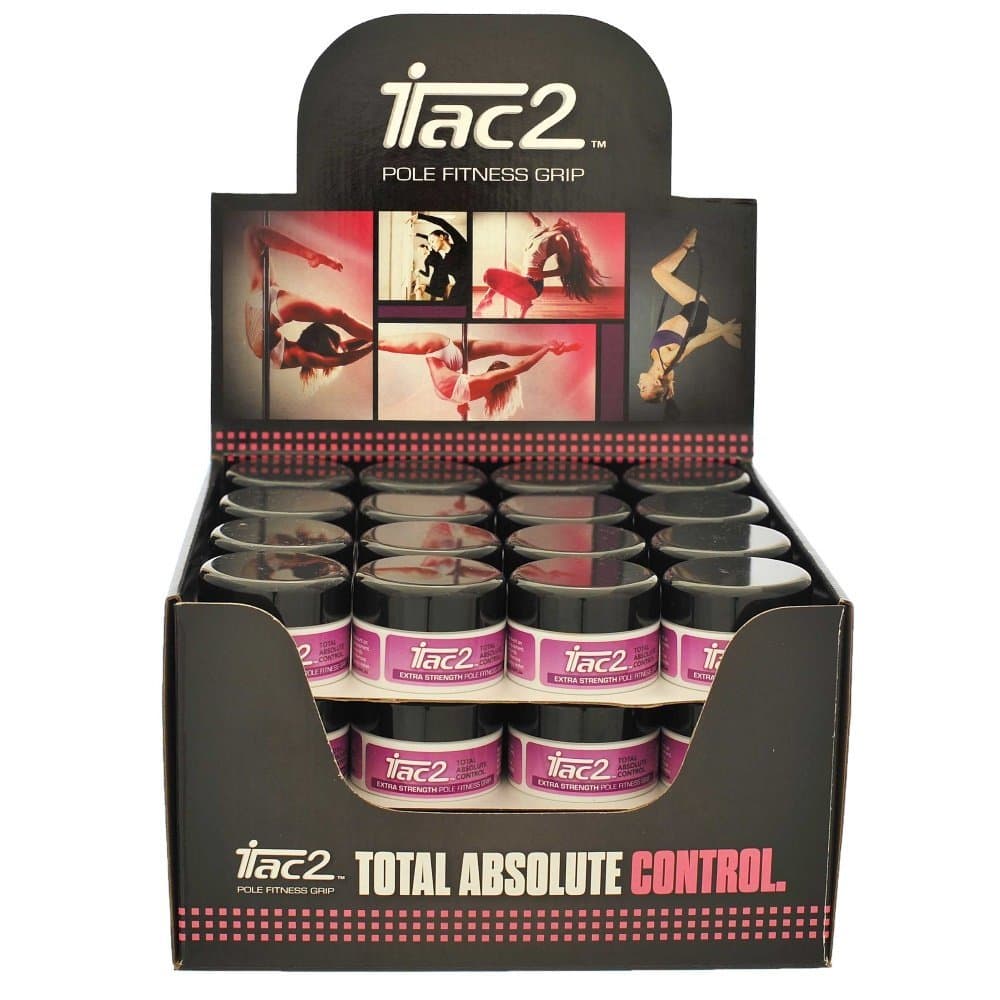 48 x WHOLESALE iTac2 20g Extra Strength Pole Dance Sports Grip Jars