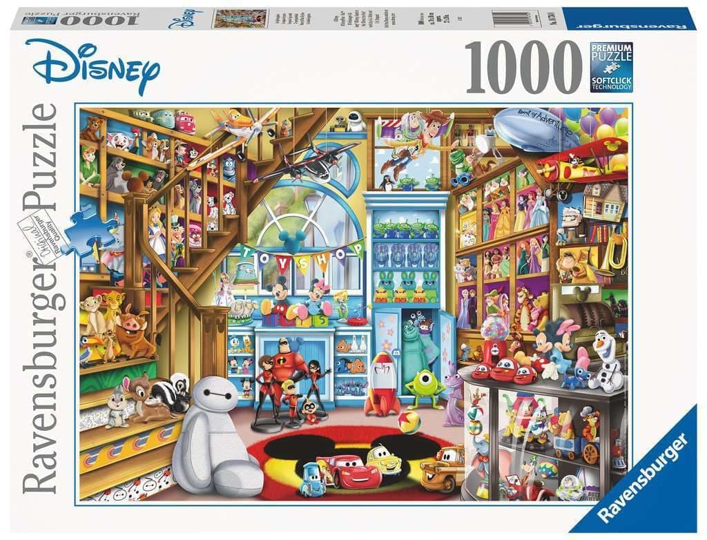 Puzzle 16734 - In the Toy Shop - 1000 Pieces Disney Puzzle for Adults and Children from 14 Years