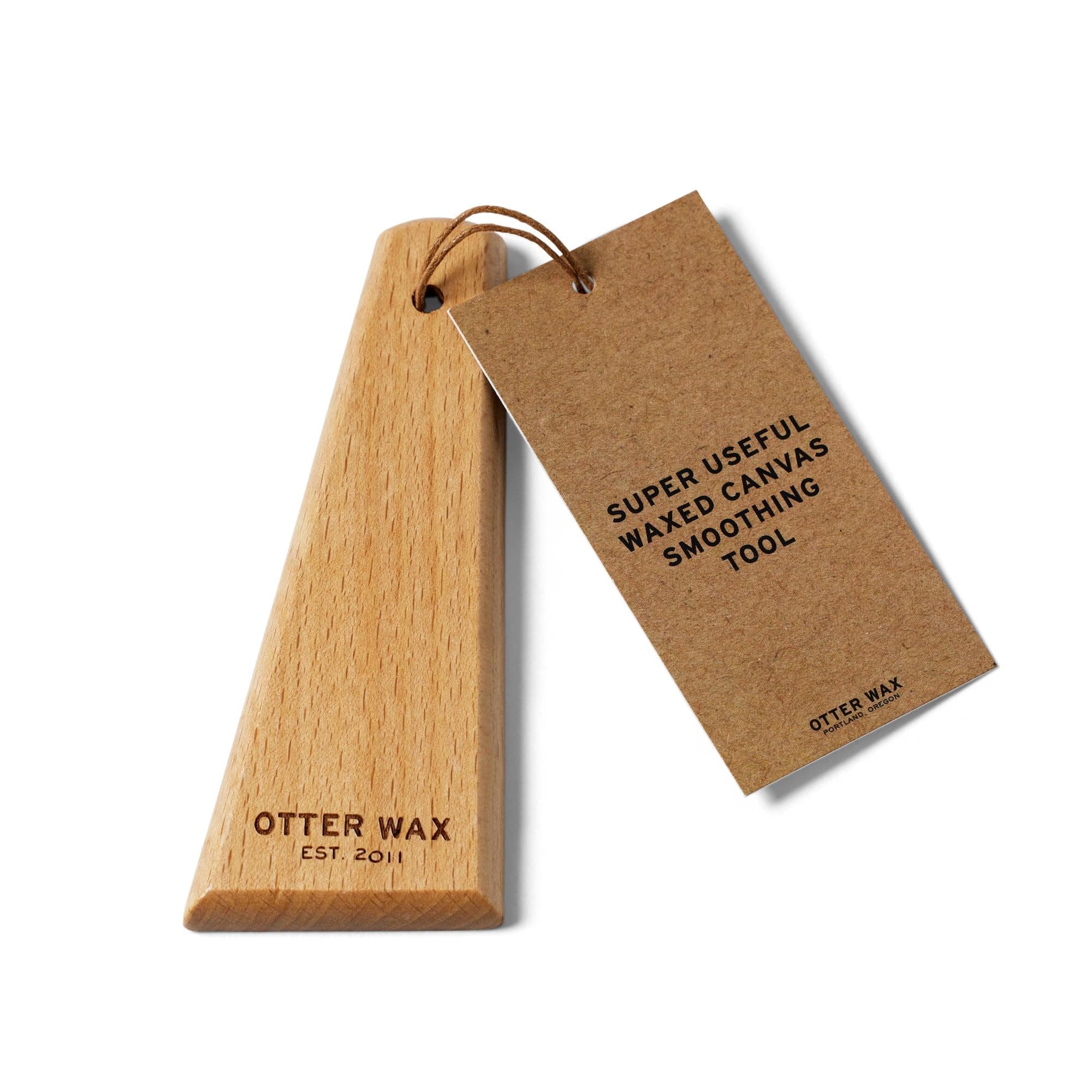 Waxed Canvas Smoothing Tool