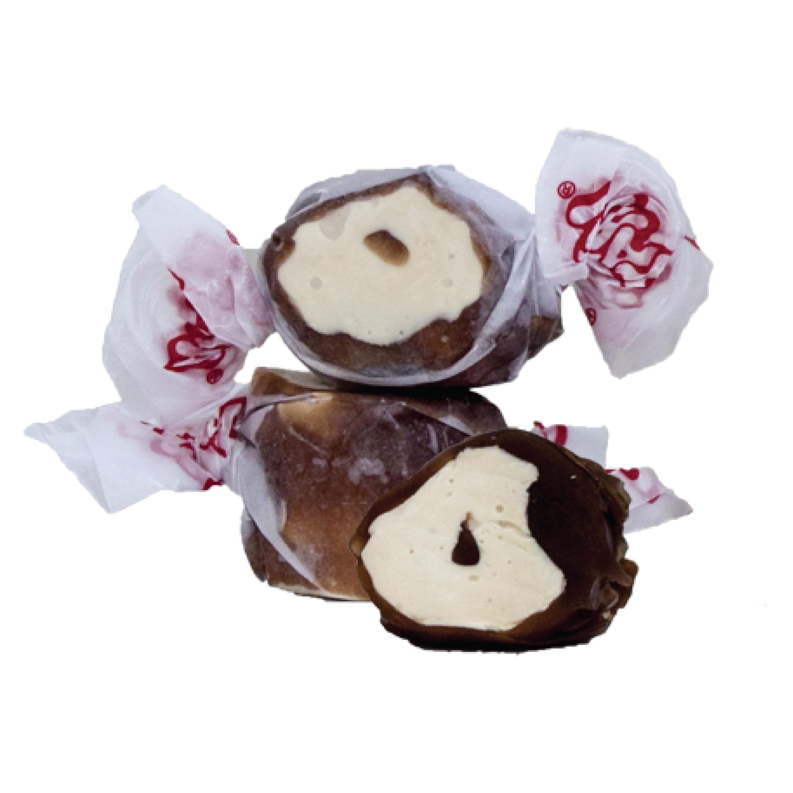 Saltwater Taffy- Chocolate Caramel Mocha | Gourmet Taffy| Nougat-Style Candy| Soft & Delicious| Sumer Snack Treats| Party Good Candies | 2.5 lbs