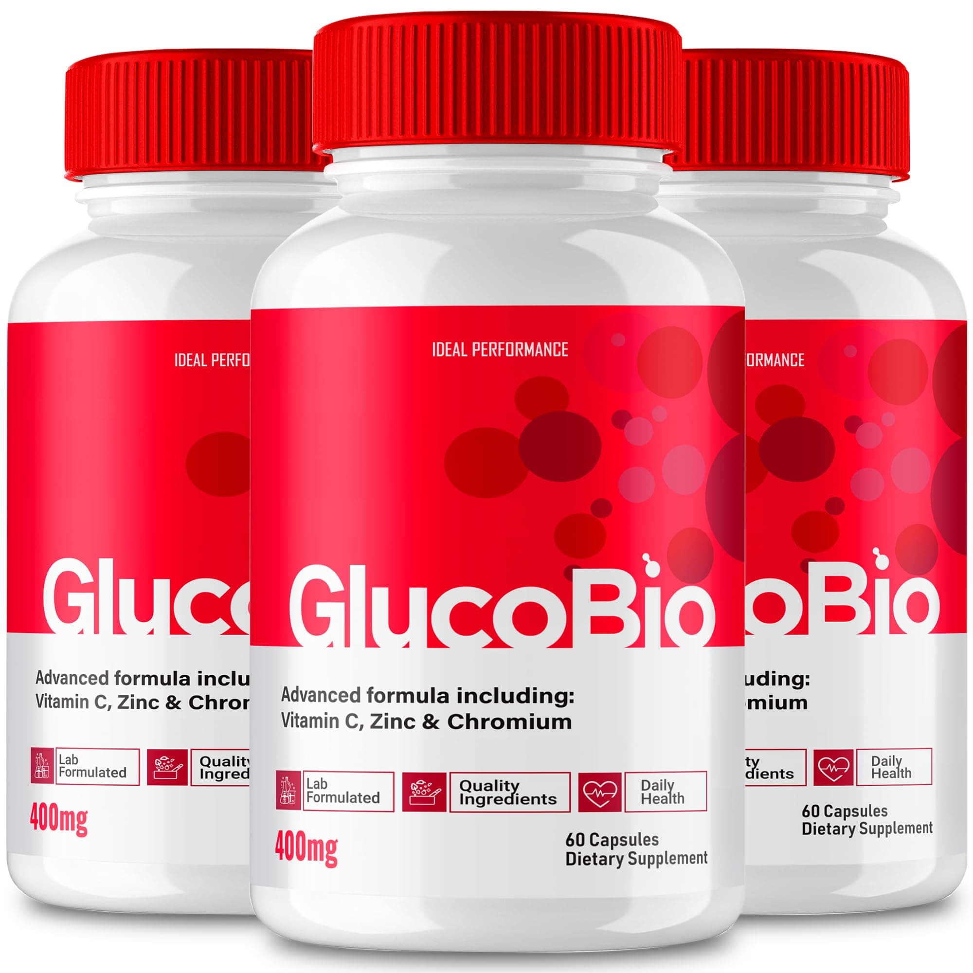 GlucoBio Capsules, Gluco Bio Capsules Reviews (3 Pack)