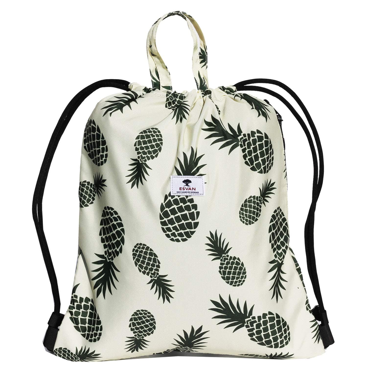 Drawstring Bag Original Tote Bags for Travel Gym Hiking School Beach (Upgrade)