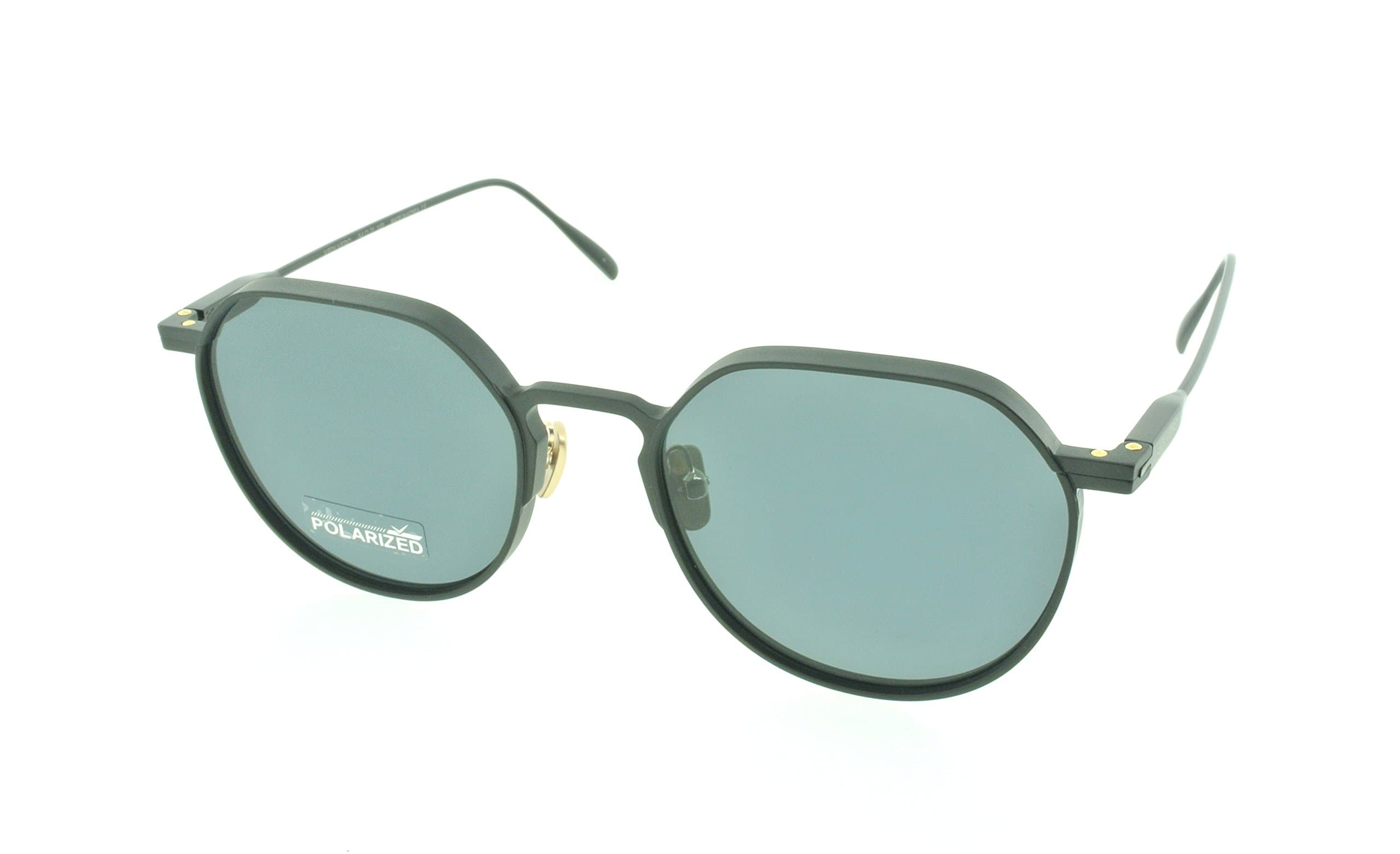 Sunglasses VE702 BLKP Black Metal Frames/Black Polarized Lenses