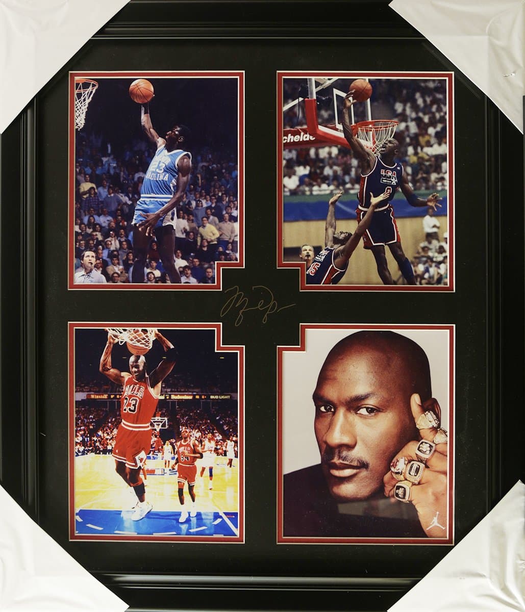 Michael Jordan Framed Photo Presentation - 24" x 28"