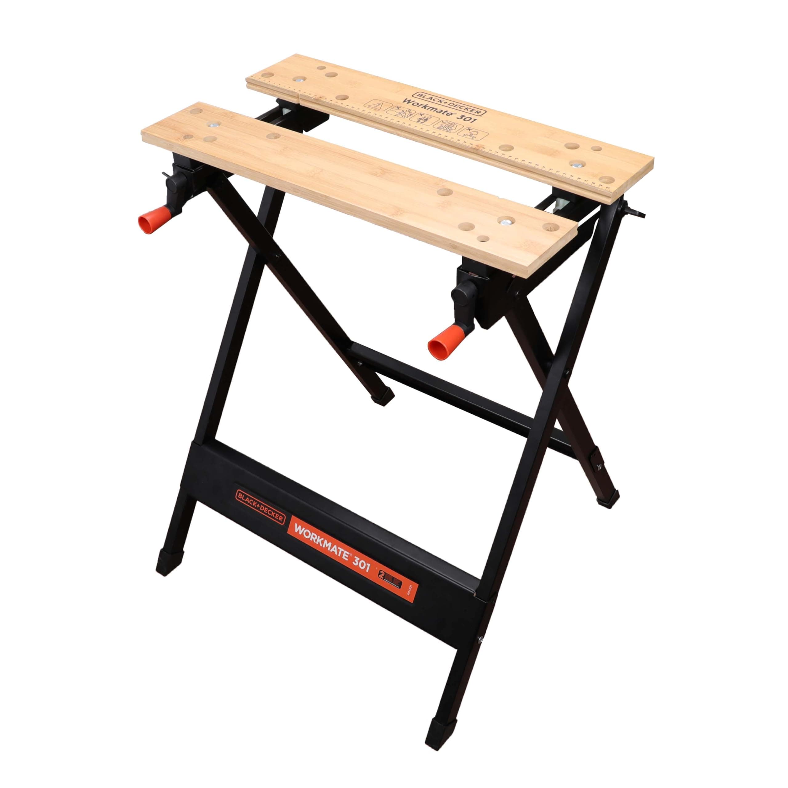WM301-XJ Workbench, Black, Steel, Painted