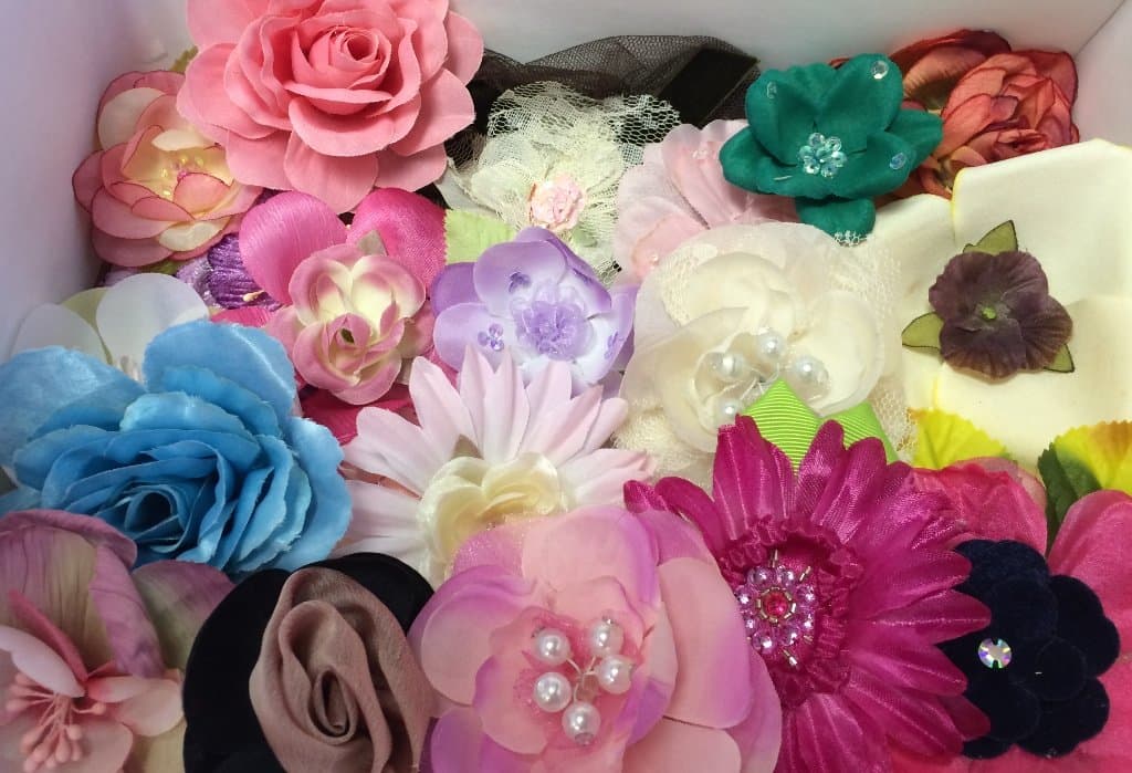 Cutequebebe Boutique Style 20-piece Wholesale Flower Hair Clips
