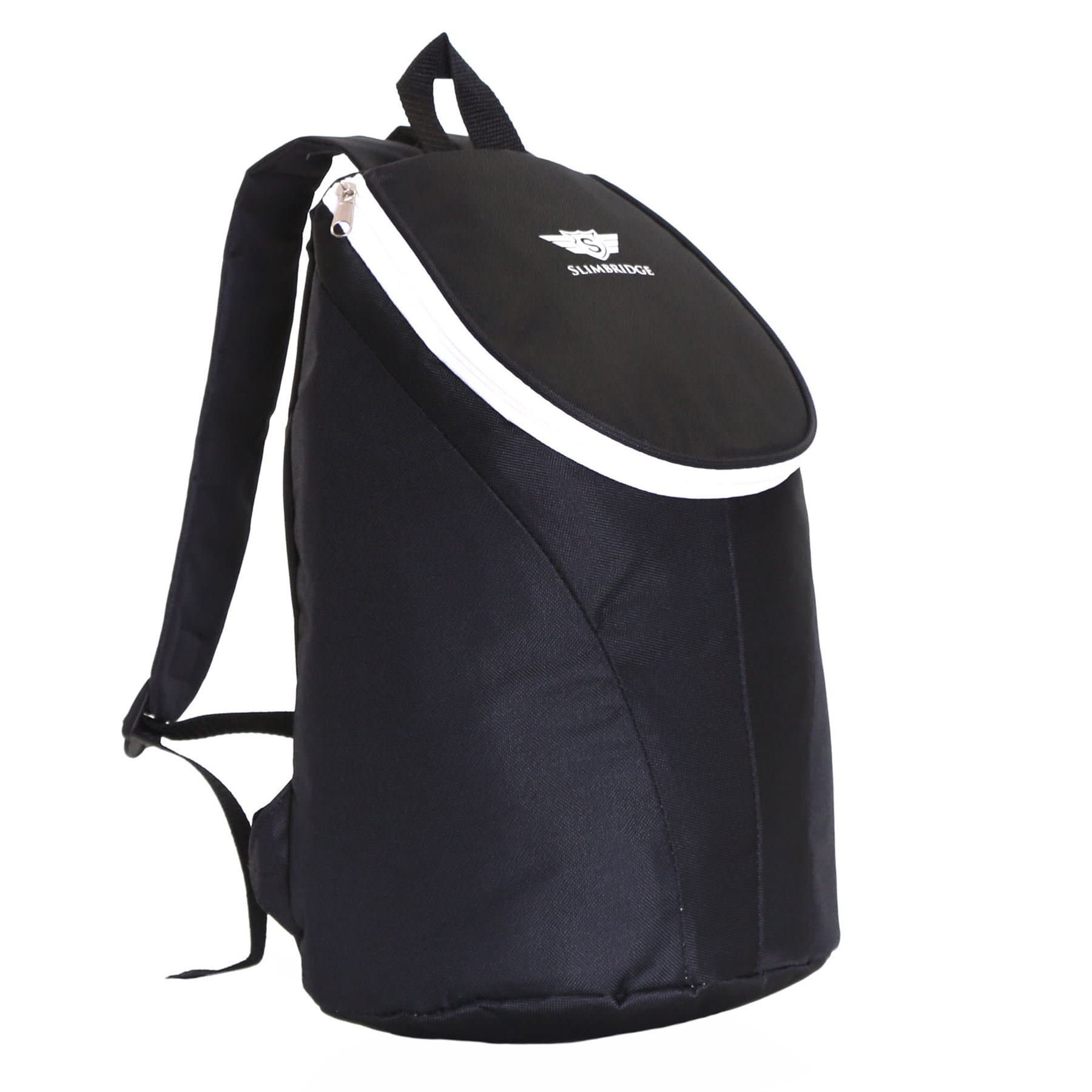 Slimbridge Fully Insulated Camping Hiking Picnic Backpack Cooler Bag Rucksack for Men Women and Family 38 cm 300 grams 15 litres, Seatown Black