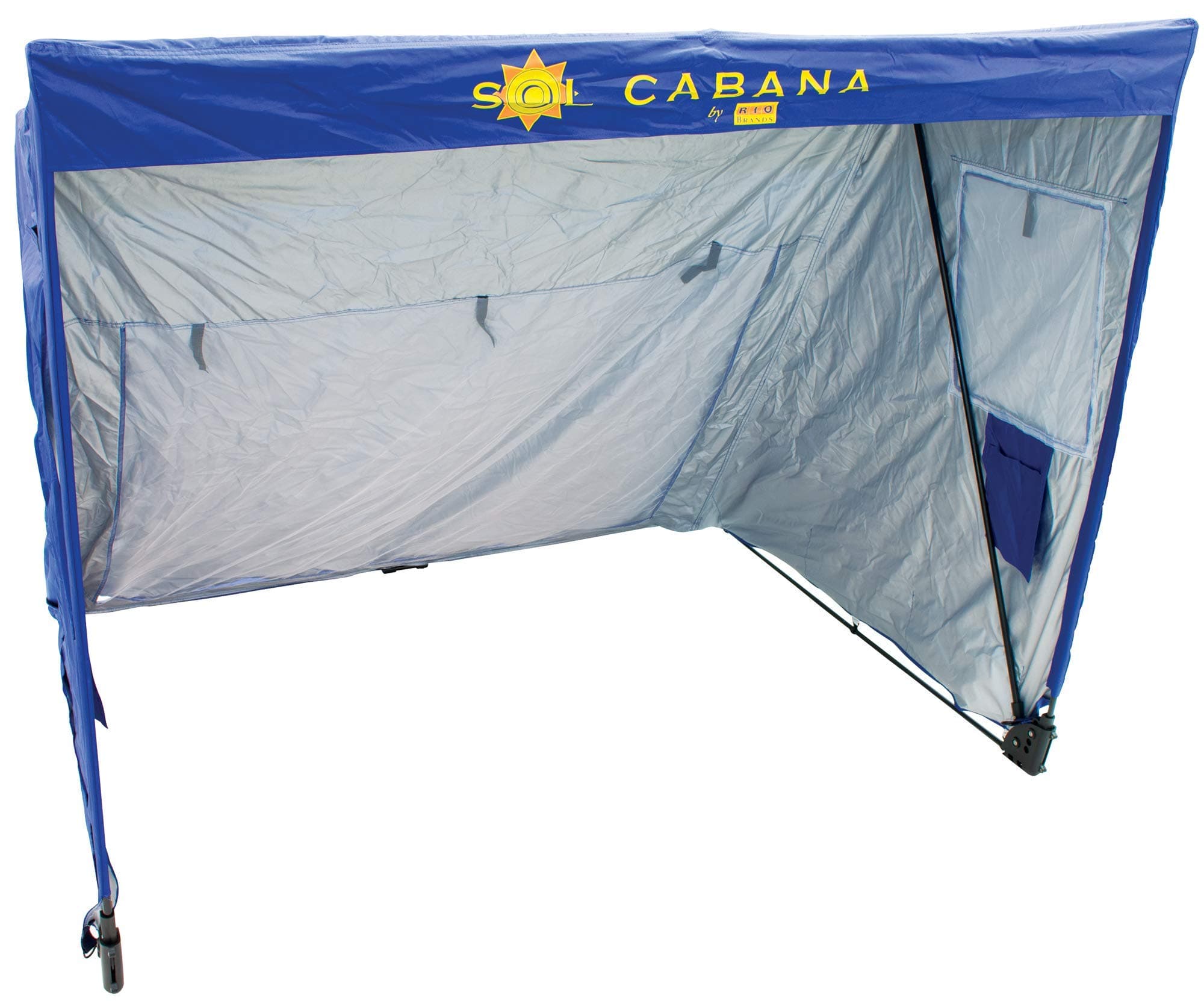 Beach Sol Cabana Portable Sun Shade Tent, Standard, Blue, Model:ACAB101-1