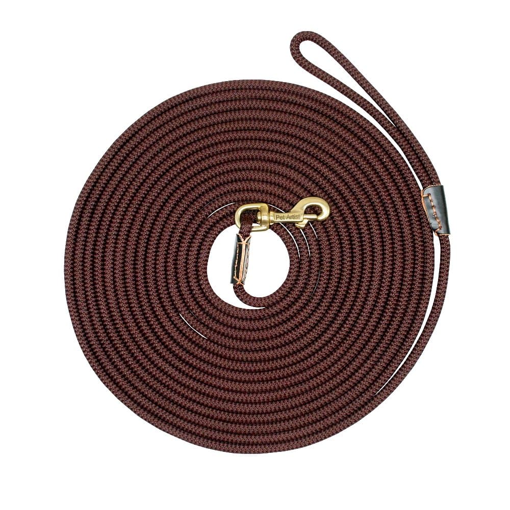 PET ARTIST Braided Nylon Rope Training Dog lead 10m 20m 5m 3m Long Tracking Leash Strong for Small Medium Large Dogs