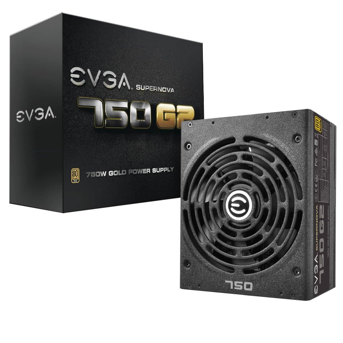 EVGA SuperNOVA 750 G2, 80+ GOLD 750W, Fully Modular, EVGA ECO Mode, 10 Year Warranty, Includes FREE Power On Self Tester Power Supply 220-G2-0750-XR