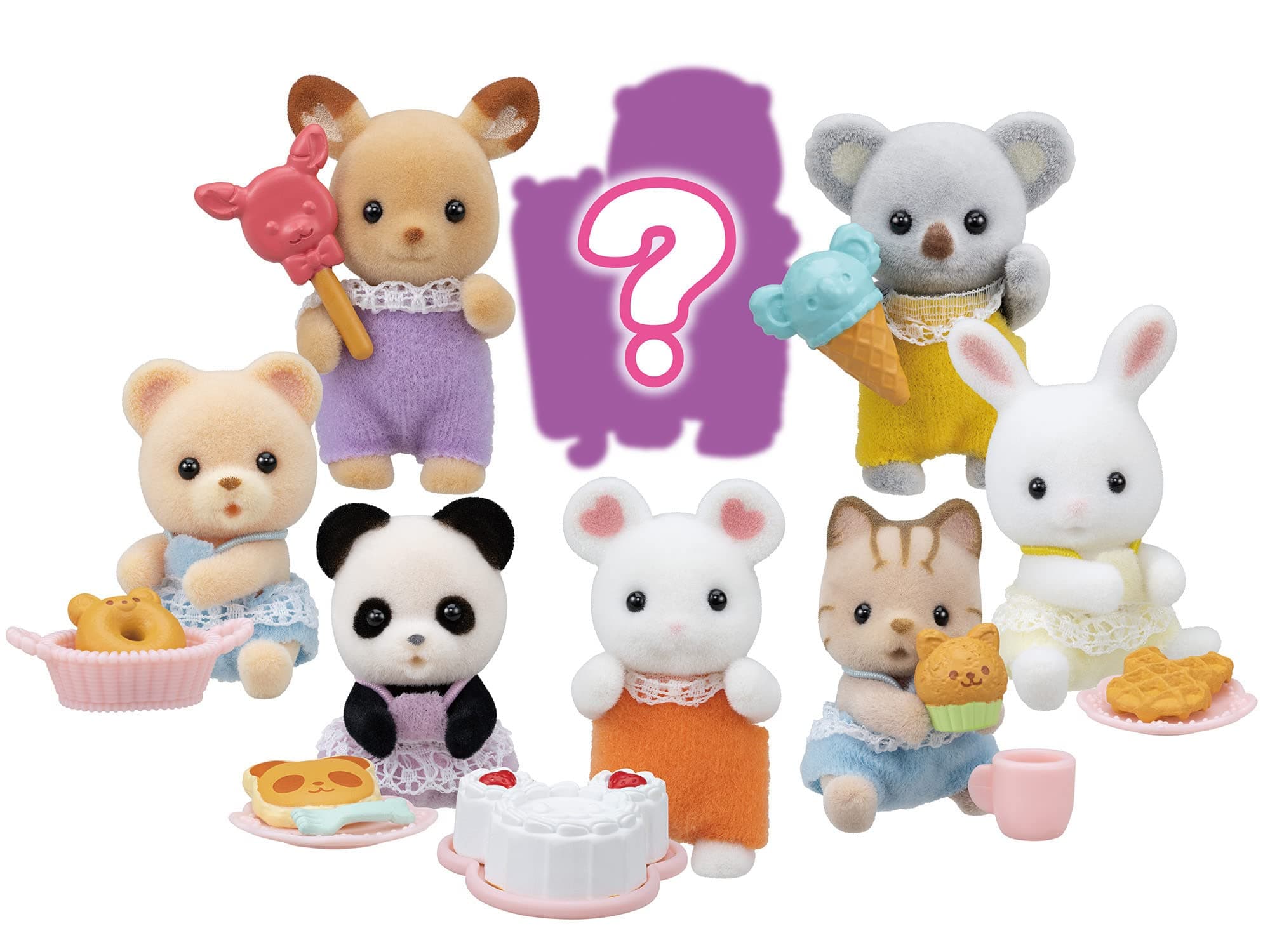 Calico Critters – Blind Bag Series – 1 Surprise Collectible Figure per Bag | Baby Treats Series– Mystery Reveal Toy, Ages 3+ | Spring | Summer 2022