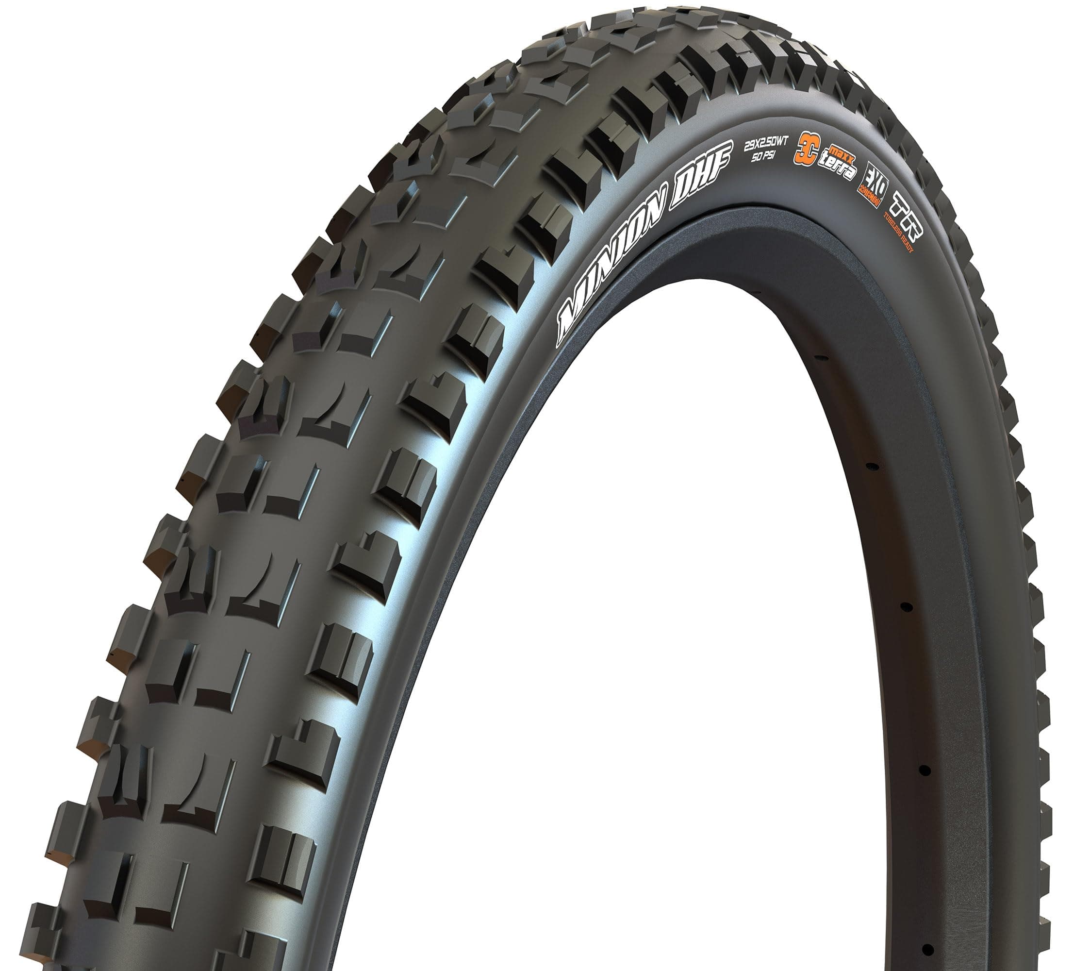 Minion DHF Mountain Bike Tire | 3C MaxxTerra | 29, 27.5, 26, 24 in, 2.3–3.0 WT, EXO/EXO+/DD, E25, Tubeless Ready